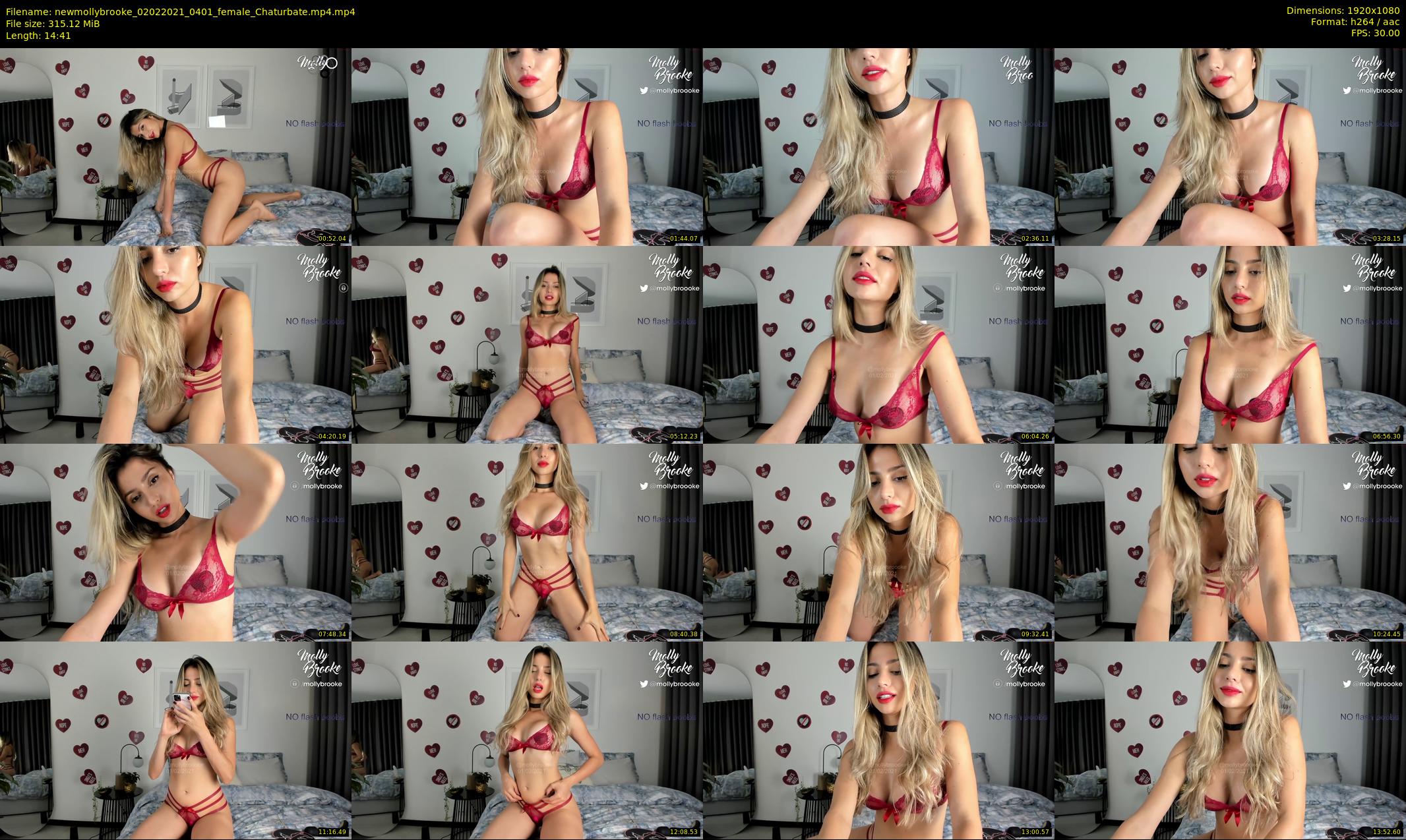 newmollybrooke — 15 minute Chaturbate female cam show recording, 1080p, Feb 2, 2021