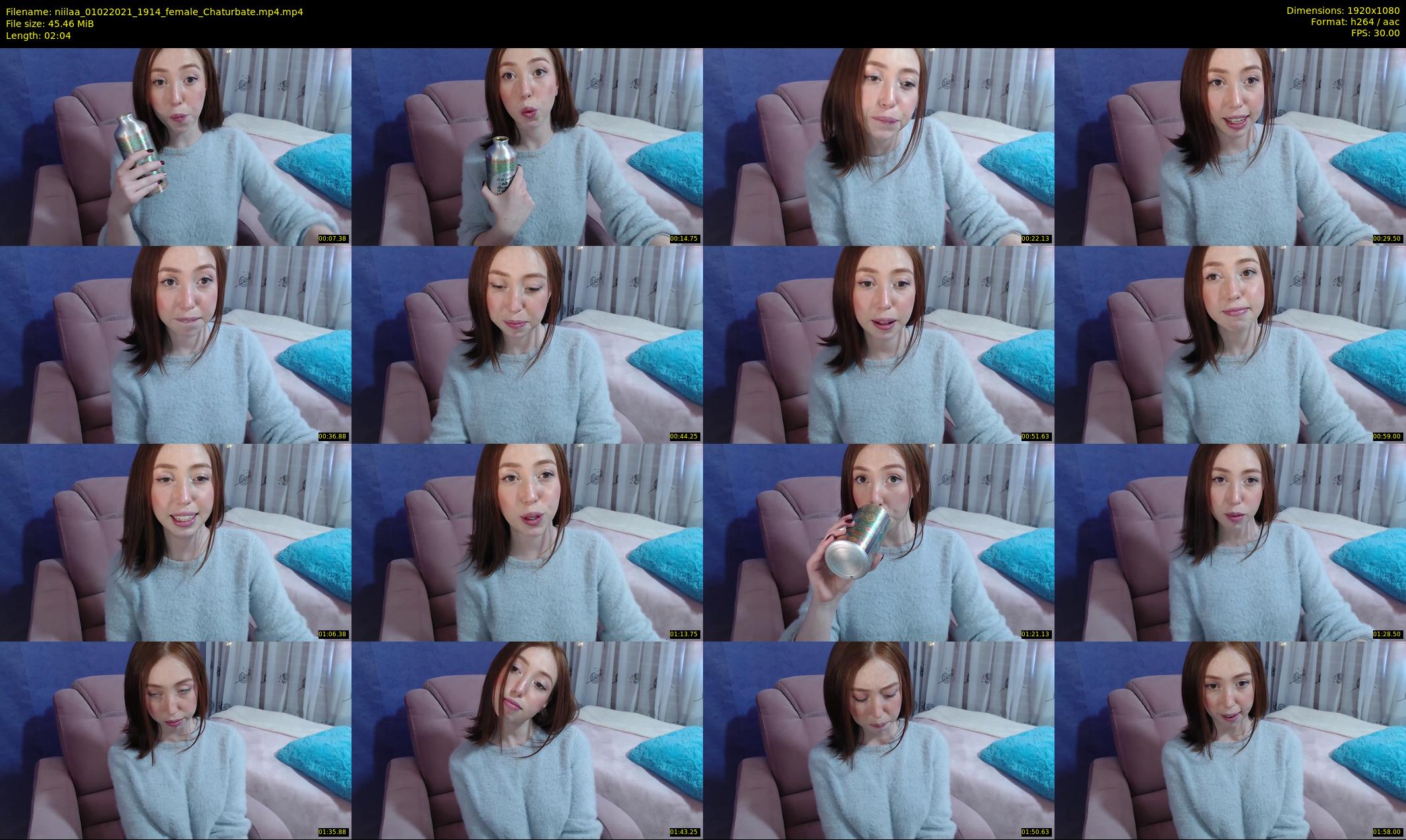 niilaa — 3 minute Chaturbate female cam show recording, 1080p, Feb 1, 2021