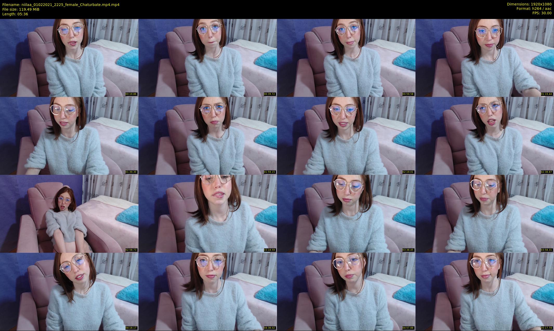 niilaa — 6 minute Chaturbate female cam show recording, 1080p, Feb 1, 2021