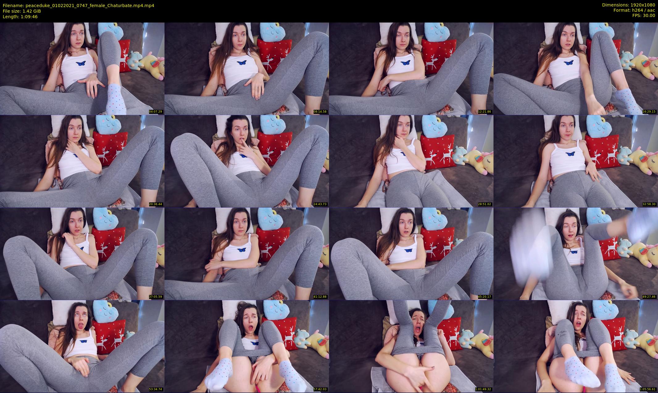peaceduke — 70 minute Chaturbate female cam show recording, 1080p, Feb 1, 2021