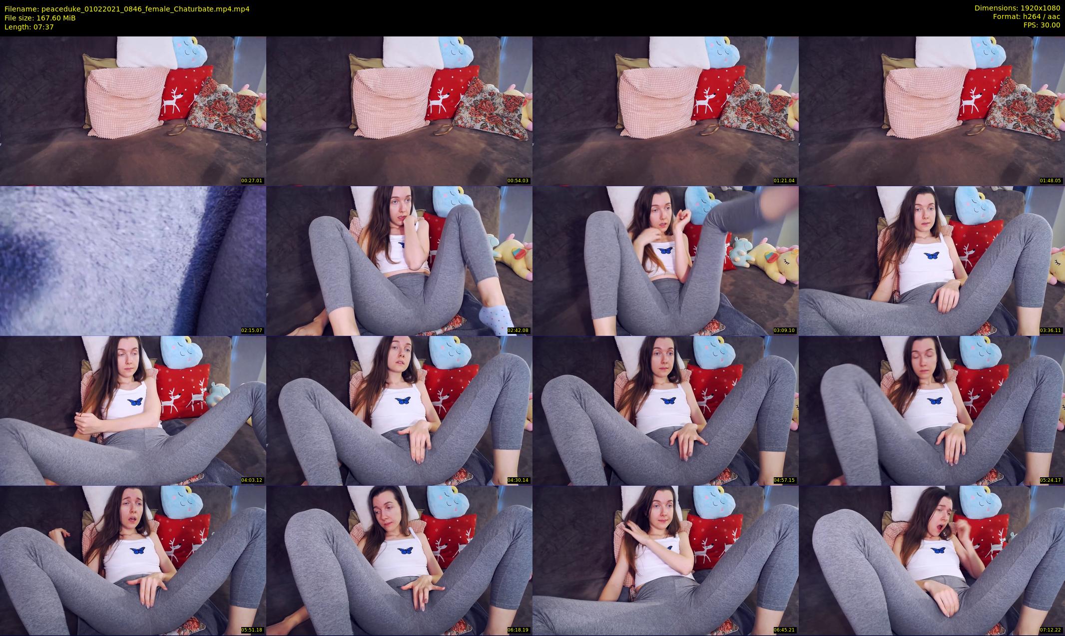 peaceduke — 8 minute Chaturbate female cam show recording, 1080p, Feb 1, 2021