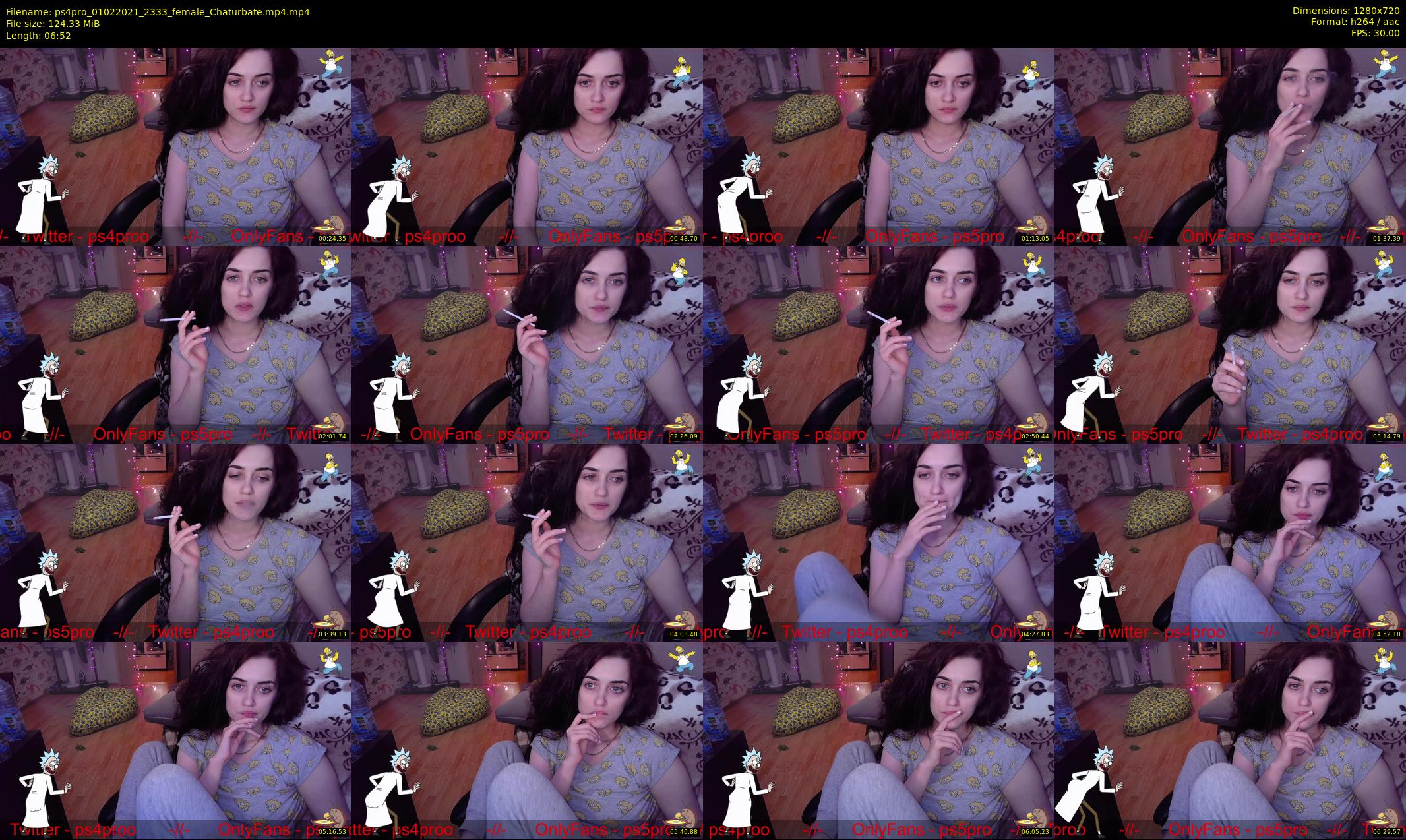 ps4pro — 7 minute Chaturbate female cam show recording, 720p, Feb 1, 2021