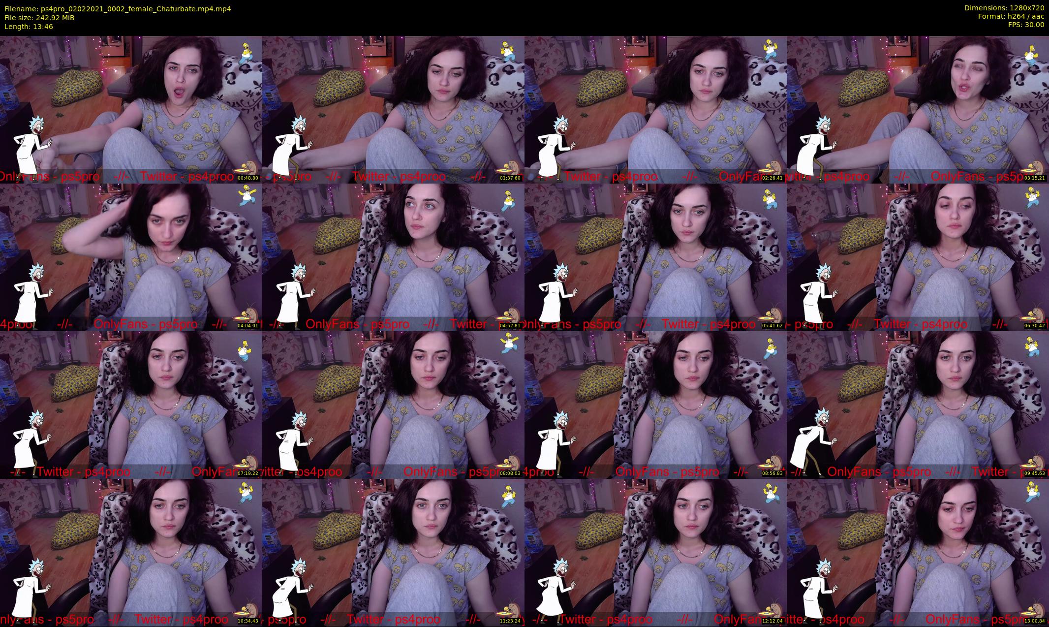 ps4pro — 14 minute Chaturbate female cam show recording, 720p, Feb 2, 2021