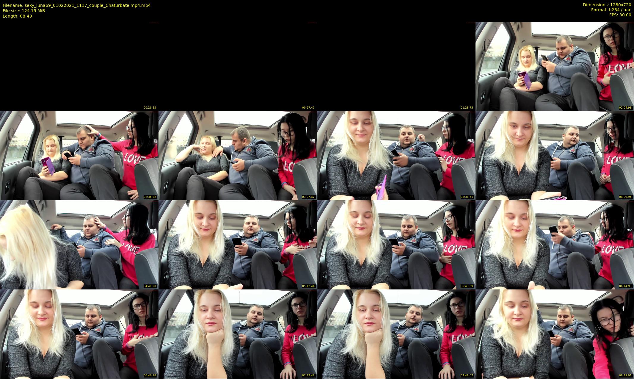 sexy_luna69 — 9 minute Chaturbate couple cam show recording, 720p, Feb 1, 2021