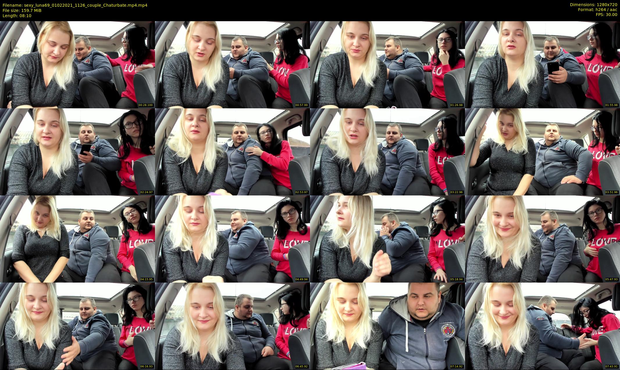 sexy_luna69 — 9 minute Chaturbate couple cam show recording, 720p, Feb 1, 2021