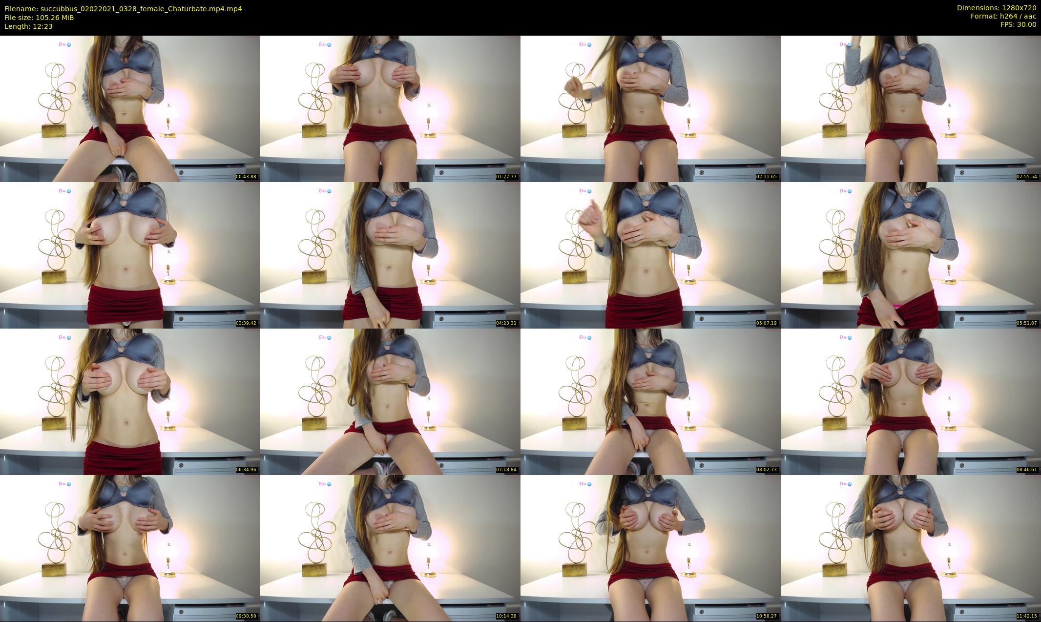 succubbus — 13 minute Chaturbate female cam show recording, 720p, Feb 2, 2021