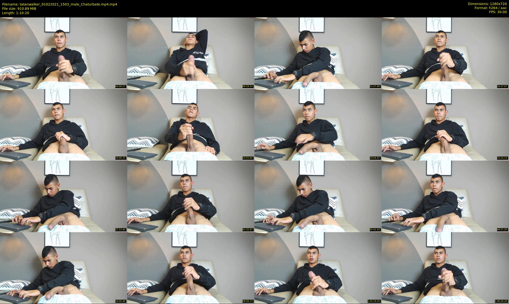 tatanwalker — 71 minute Chaturbate male cam show recording, 720p, Feb 1, 2021