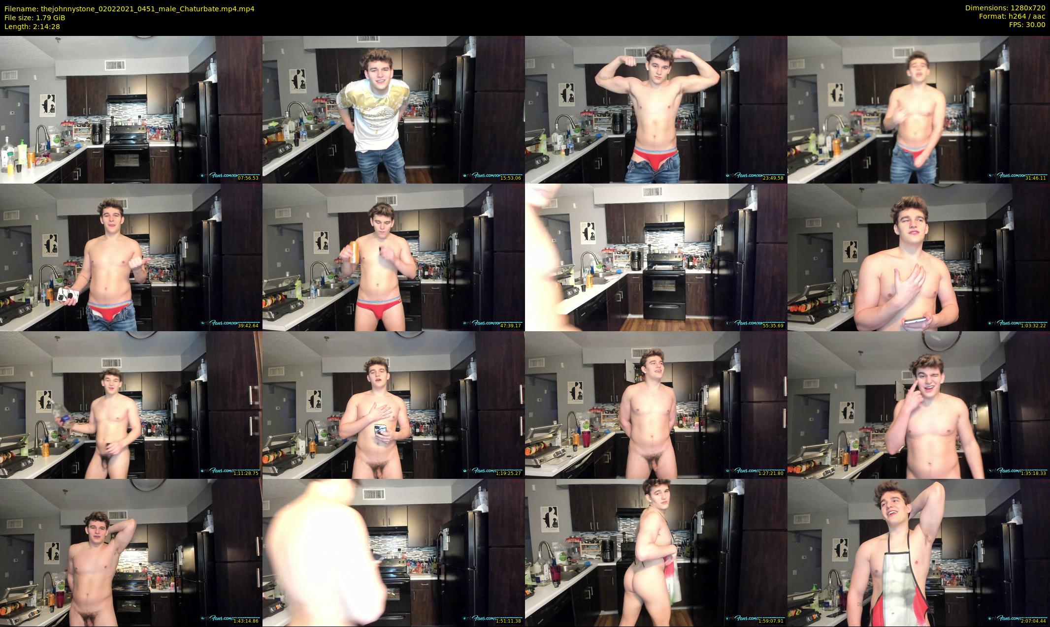 thejohnnystone — 135 minute Chaturbate male cam show recording, 720p, Feb 2, 2021