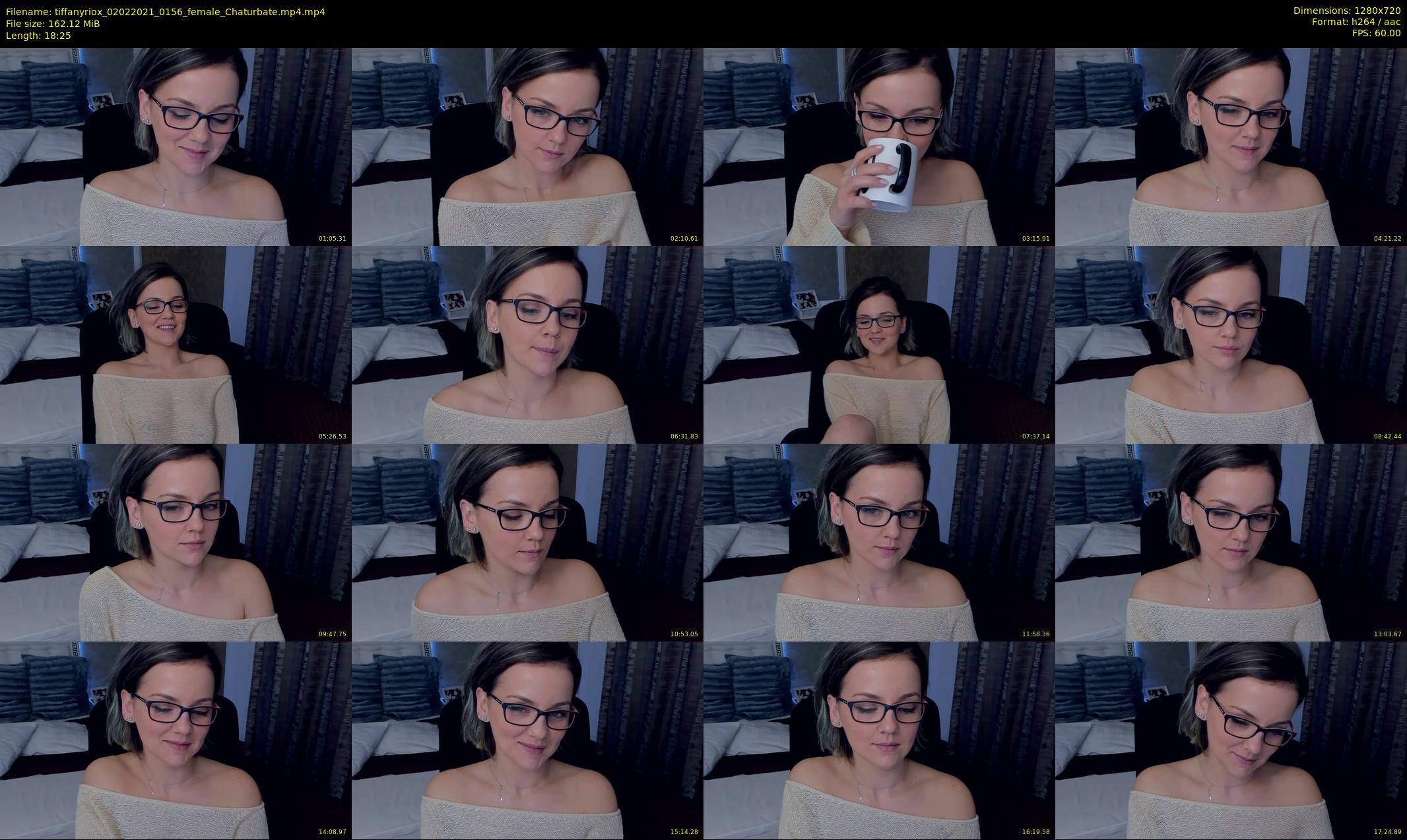 tiffanyriox — 19 minute Chaturbate female cam show recording, 720p, Feb 2, 2021