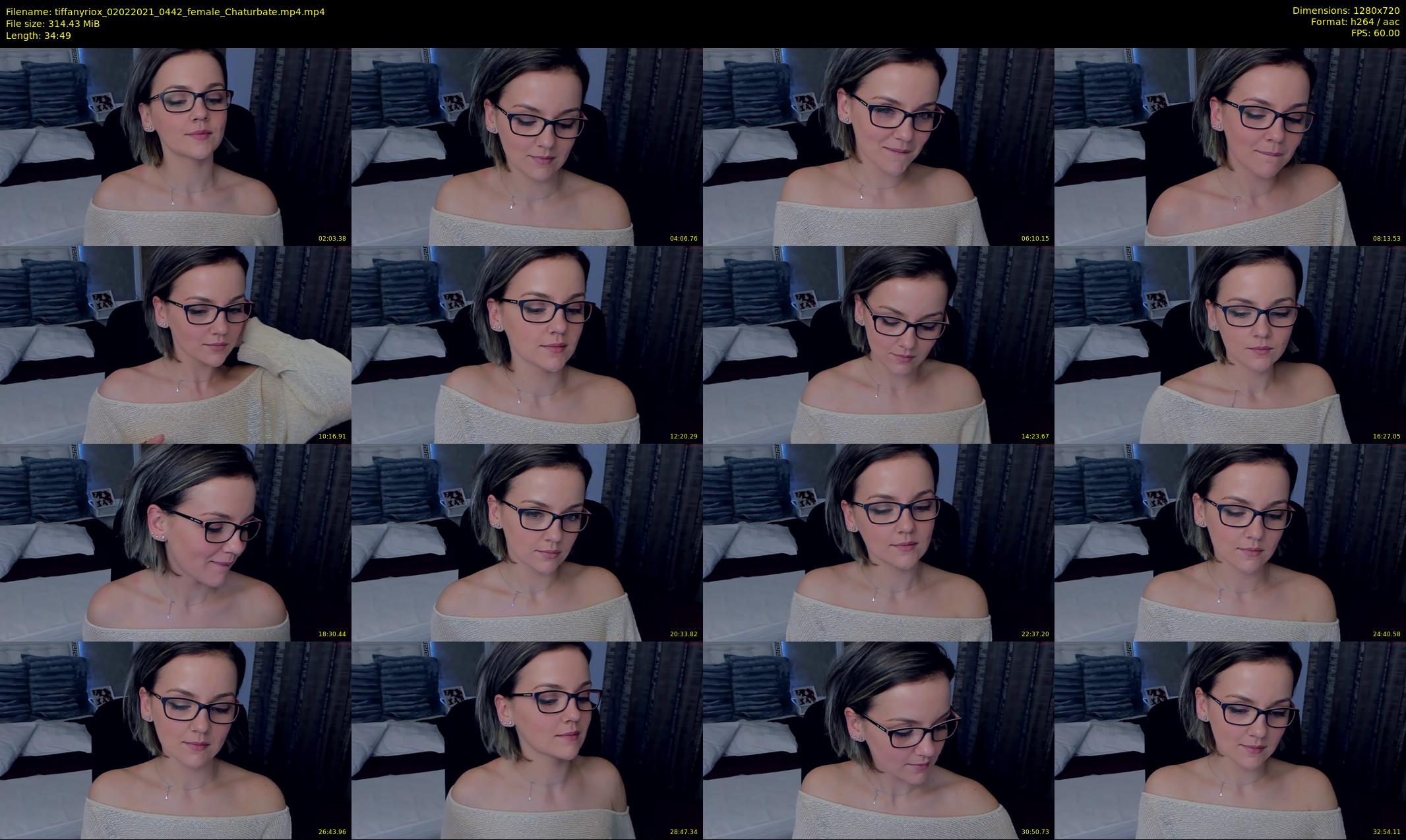 tiffanyriox — 35 minute Chaturbate female cam show recording, 720p, Feb 2, 2021