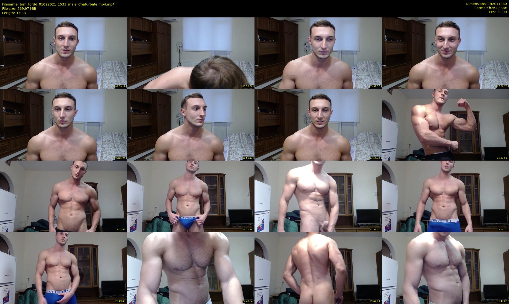 tom_fordd — 34 minute Chaturbate male cam show recording, 1080p, Feb 1, 2021