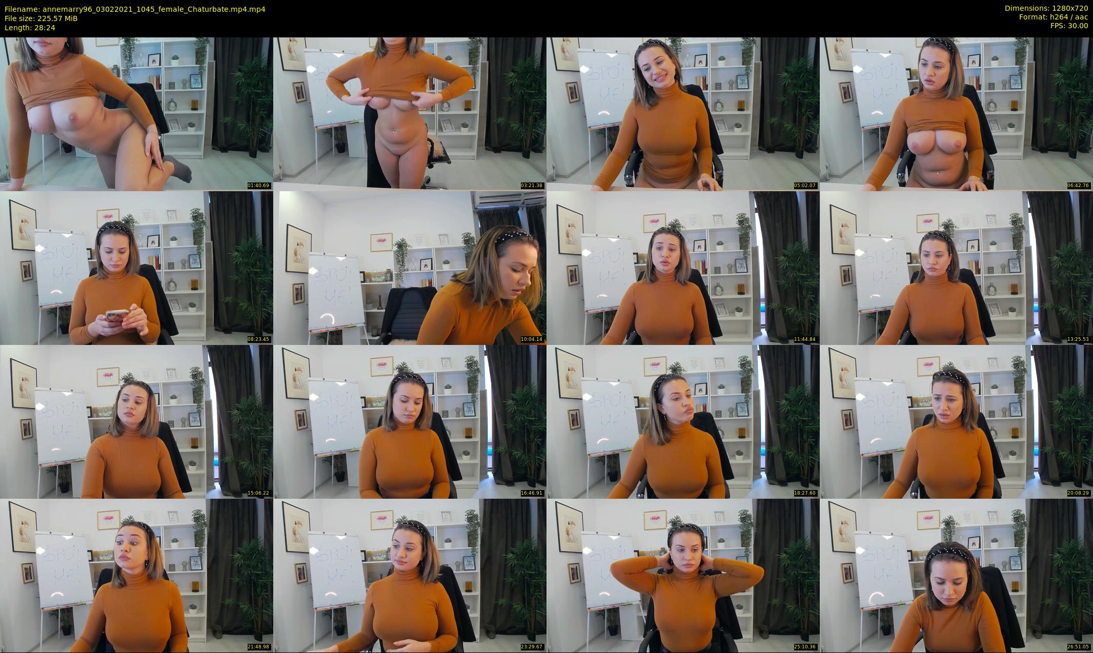 annemarry96 — 29 minute Chaturbate female cam show recording, 720p, Feb 3, 2021