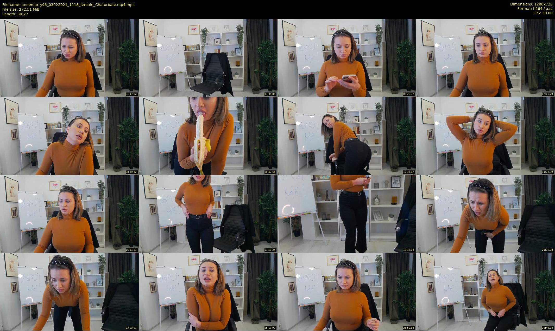 annemarry96 — 31 minute Chaturbate female cam show recording, 720p, Feb 3, 2021