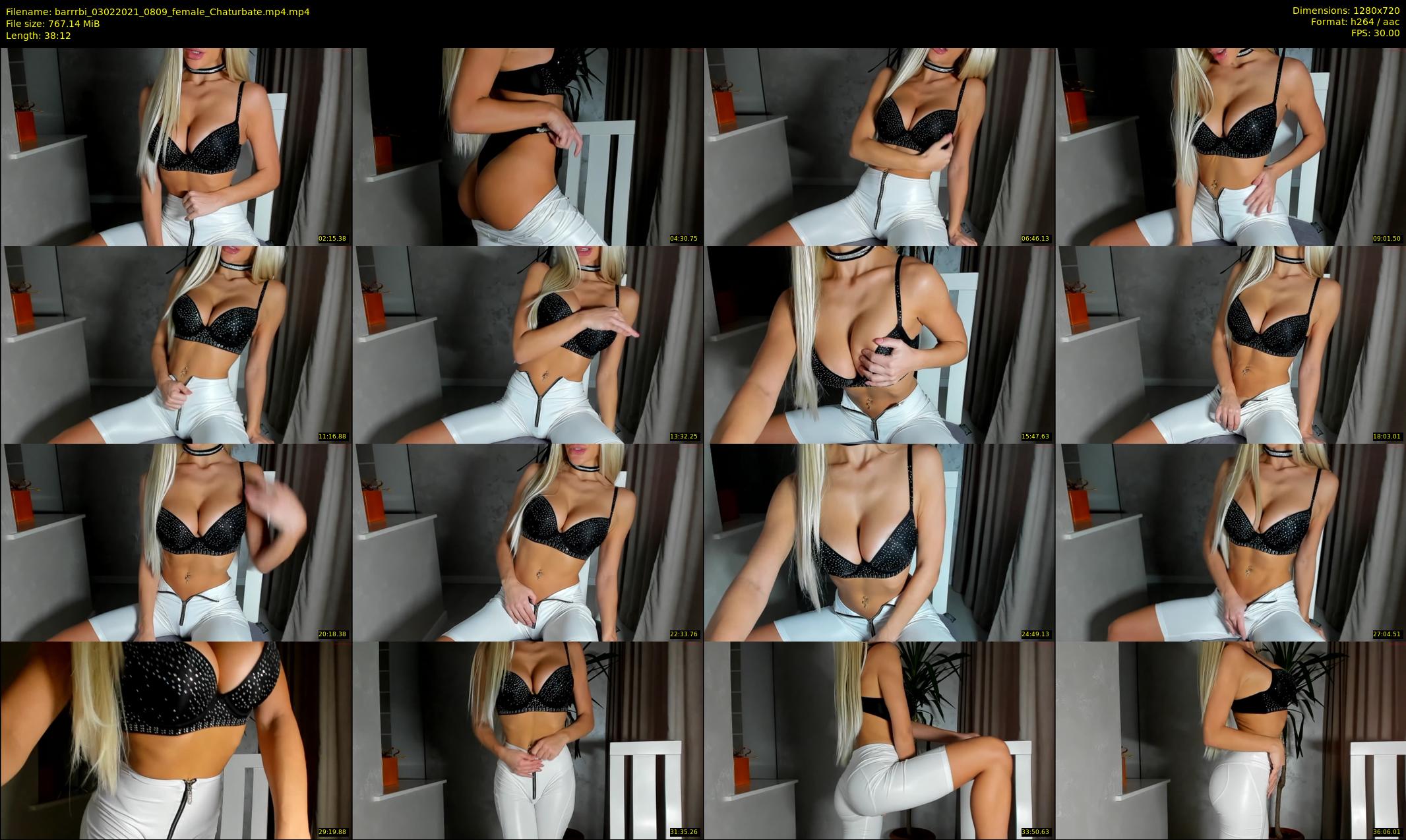 barrrbi — 39 minute Chaturbate female cam show recording, 720p, Feb 3, 2021