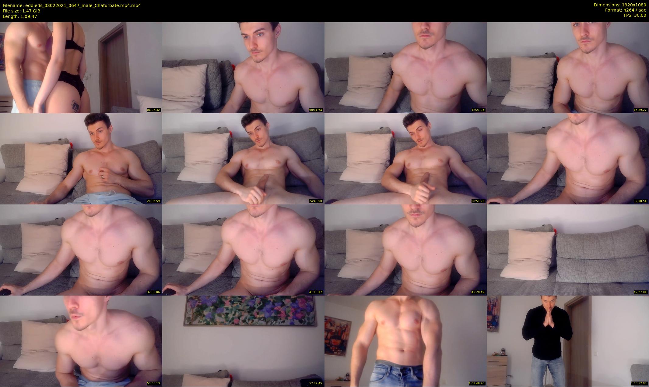 eddieds — 70 minute Chaturbate male cam show recording, 1080p, Feb 3, 2021
