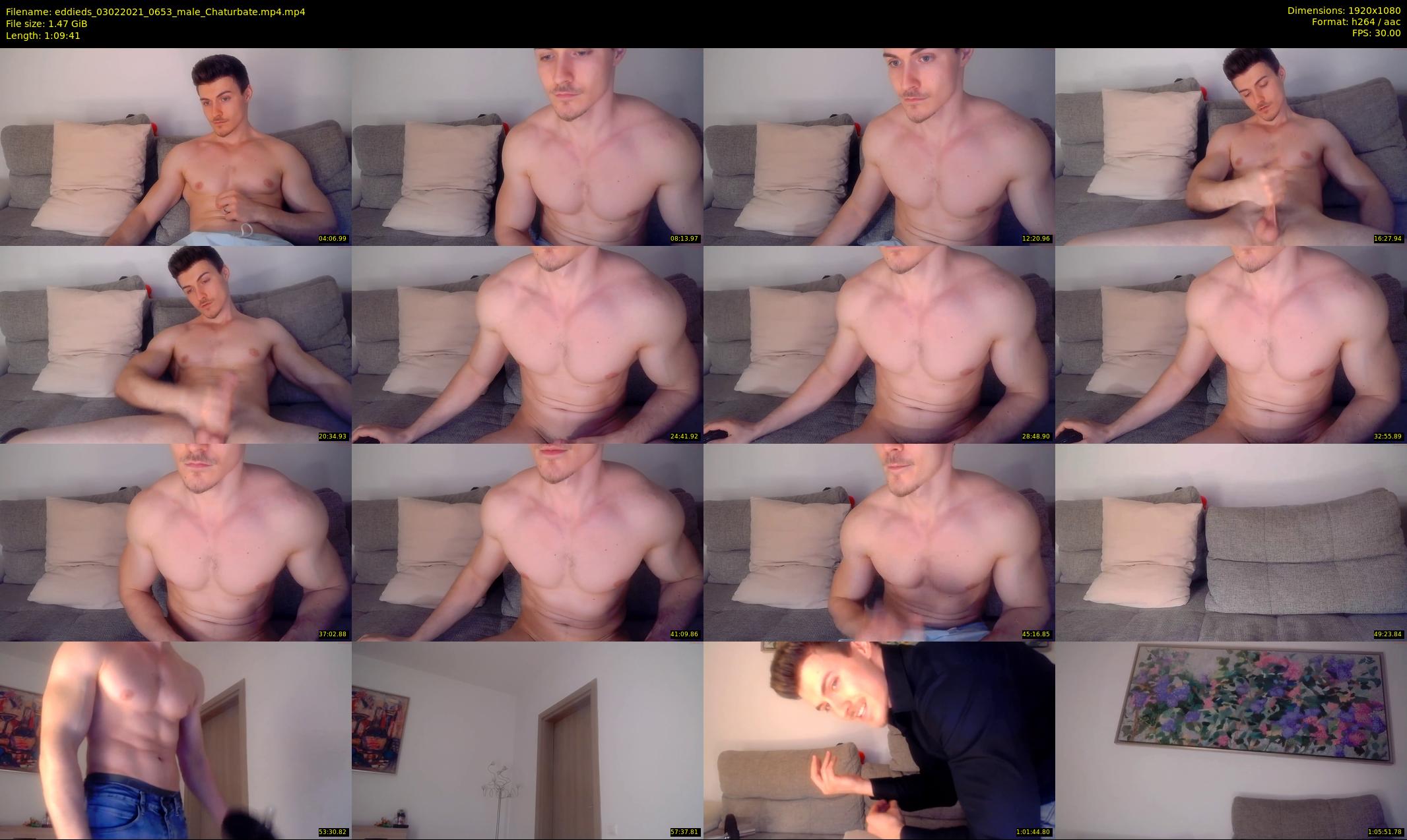 eddieds — 70 minute Chaturbate male cam show recording, 1080p, Feb 3, 2021