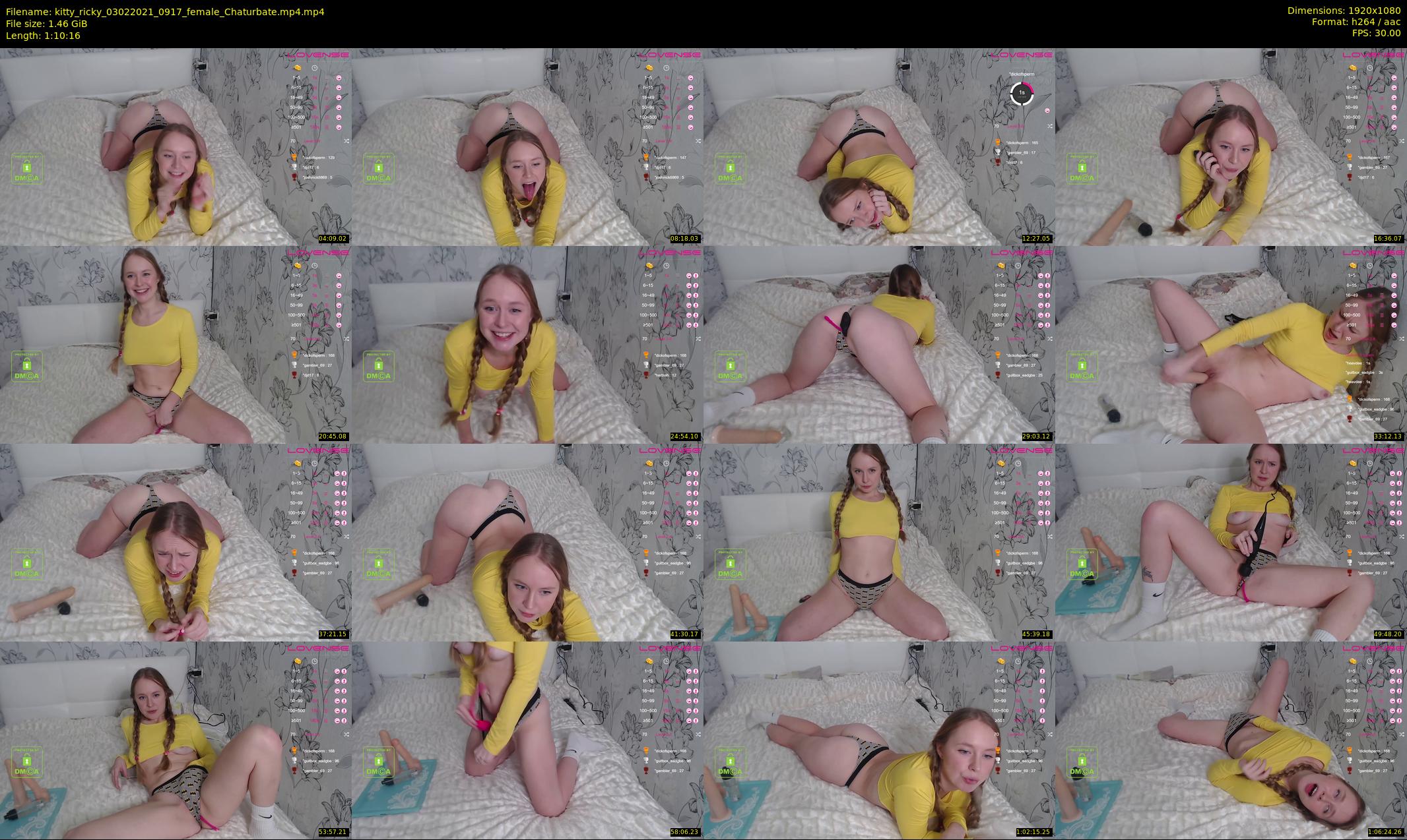 kitty_ricky — 71 minute Chaturbate couple cam show recording, 1080p, Feb 3, 2021