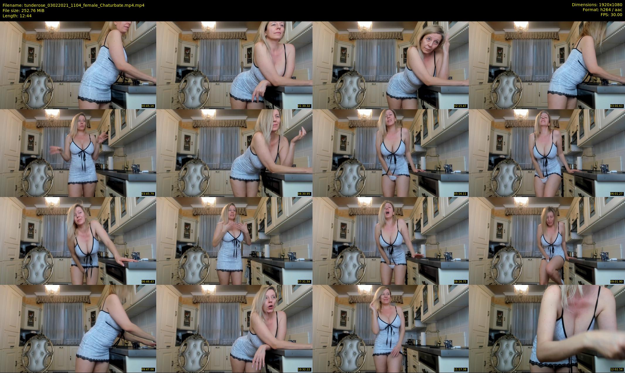tunderose — 13 minute Chaturbate female cam show recording, 1080p, Feb 3, 2021