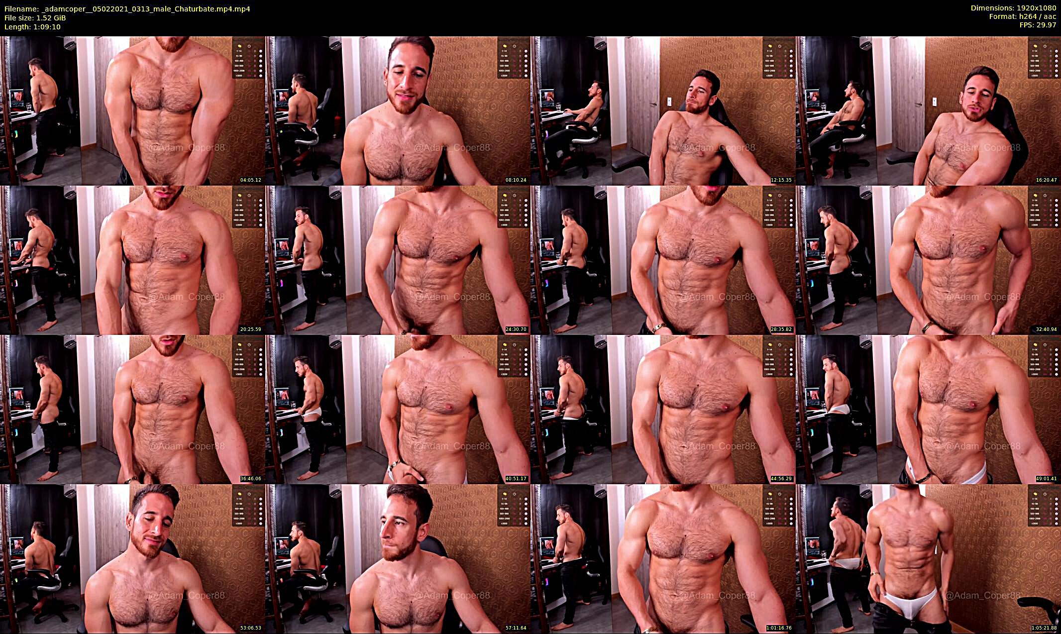 _adamcoper_ — 70 minute Chaturbate male cam show recording, 1080p, Feb 5, 2021
