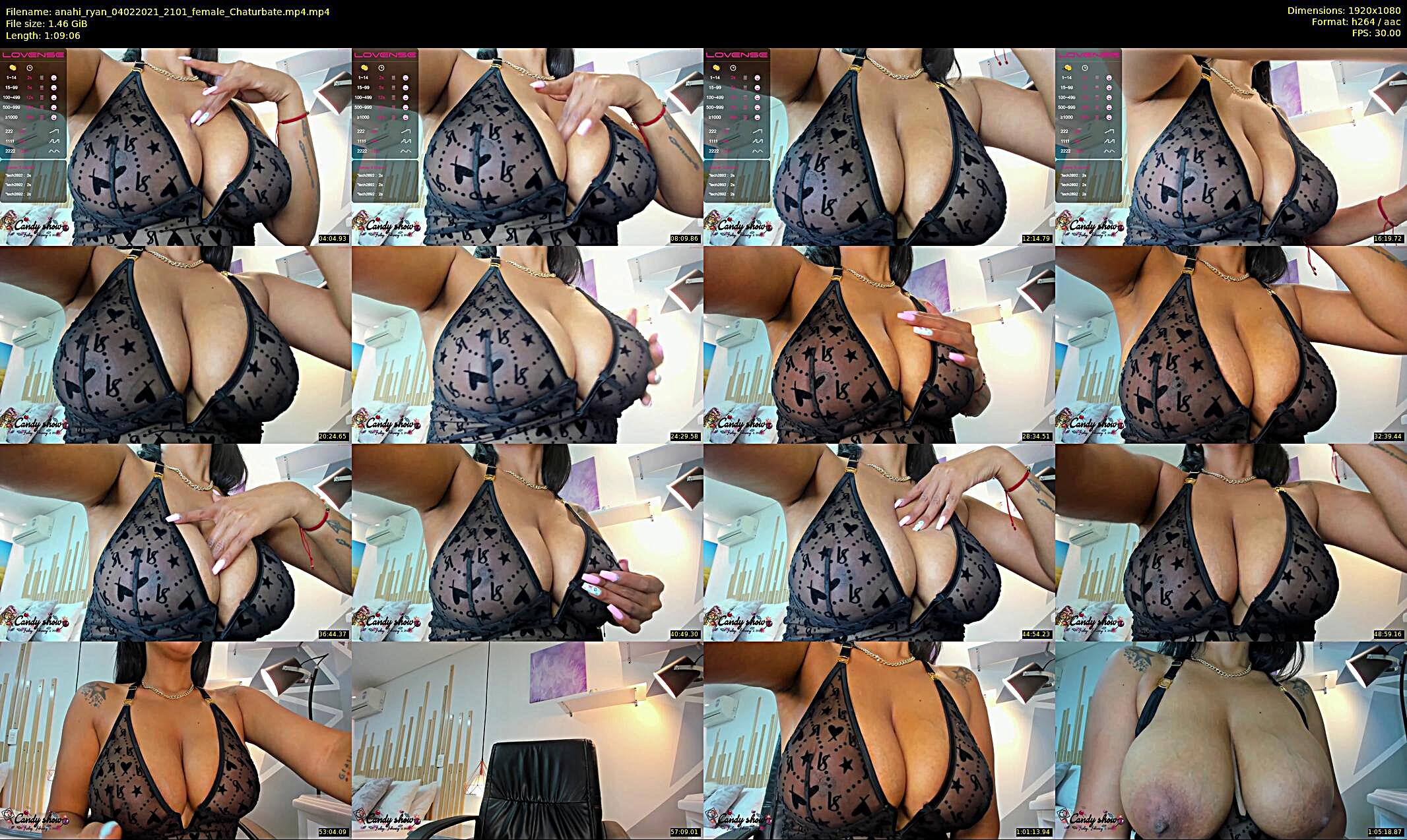 anahi_ryan — 70 minute Chaturbate female cam show recording, 1080p, Feb 4, 2021
