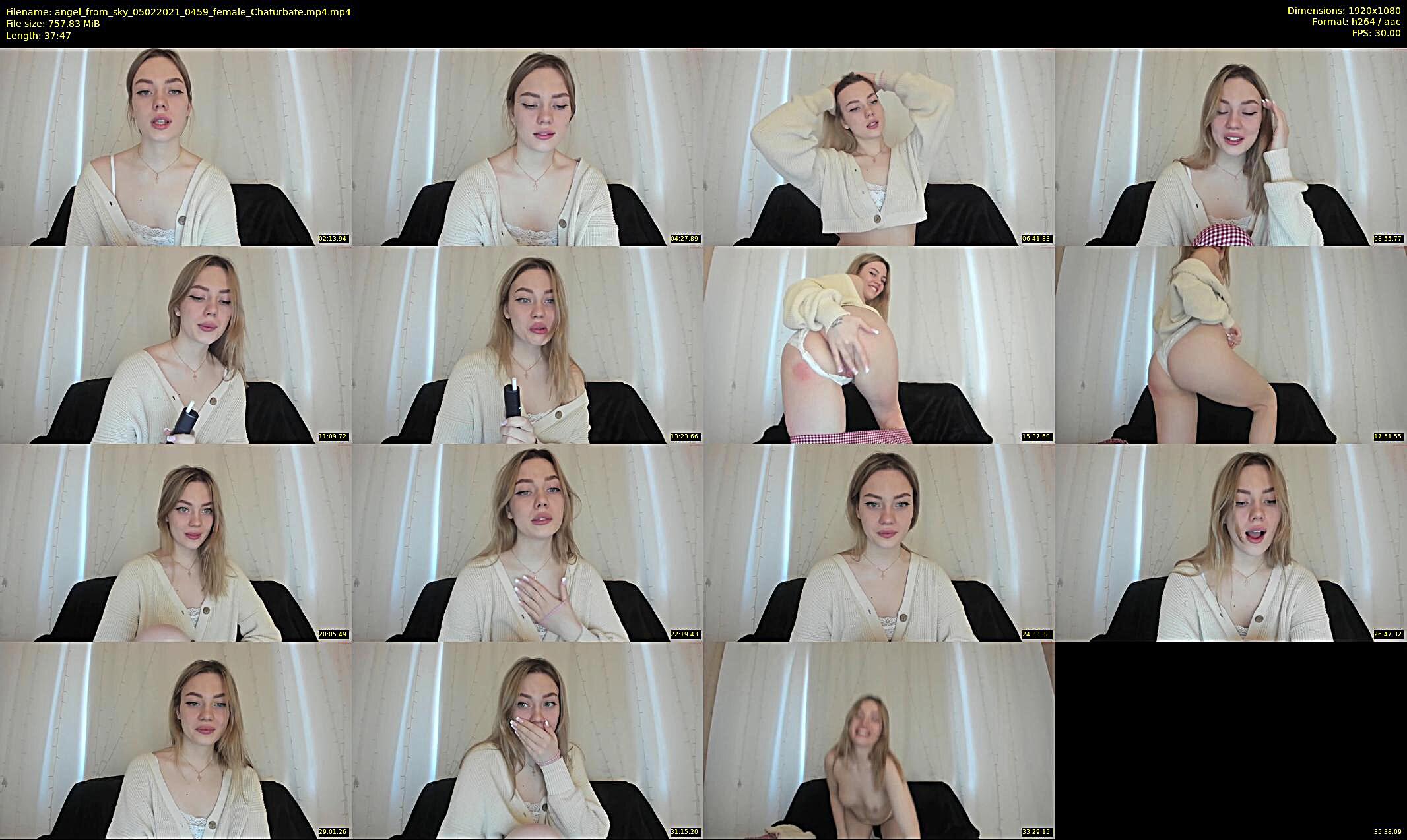 angel_from_sky — 38 minute Chaturbate female cam show recording, 1080p, Feb 5, 2021