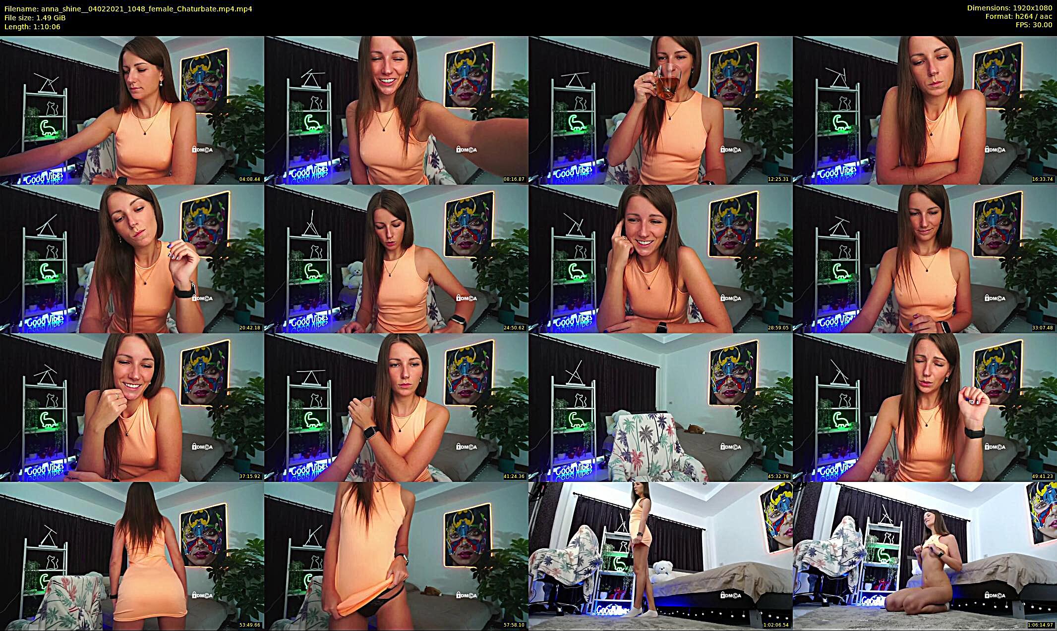 anna_shine_ — 71 minute Chaturbate female cam show recording, 1080p, Feb 4, 2021