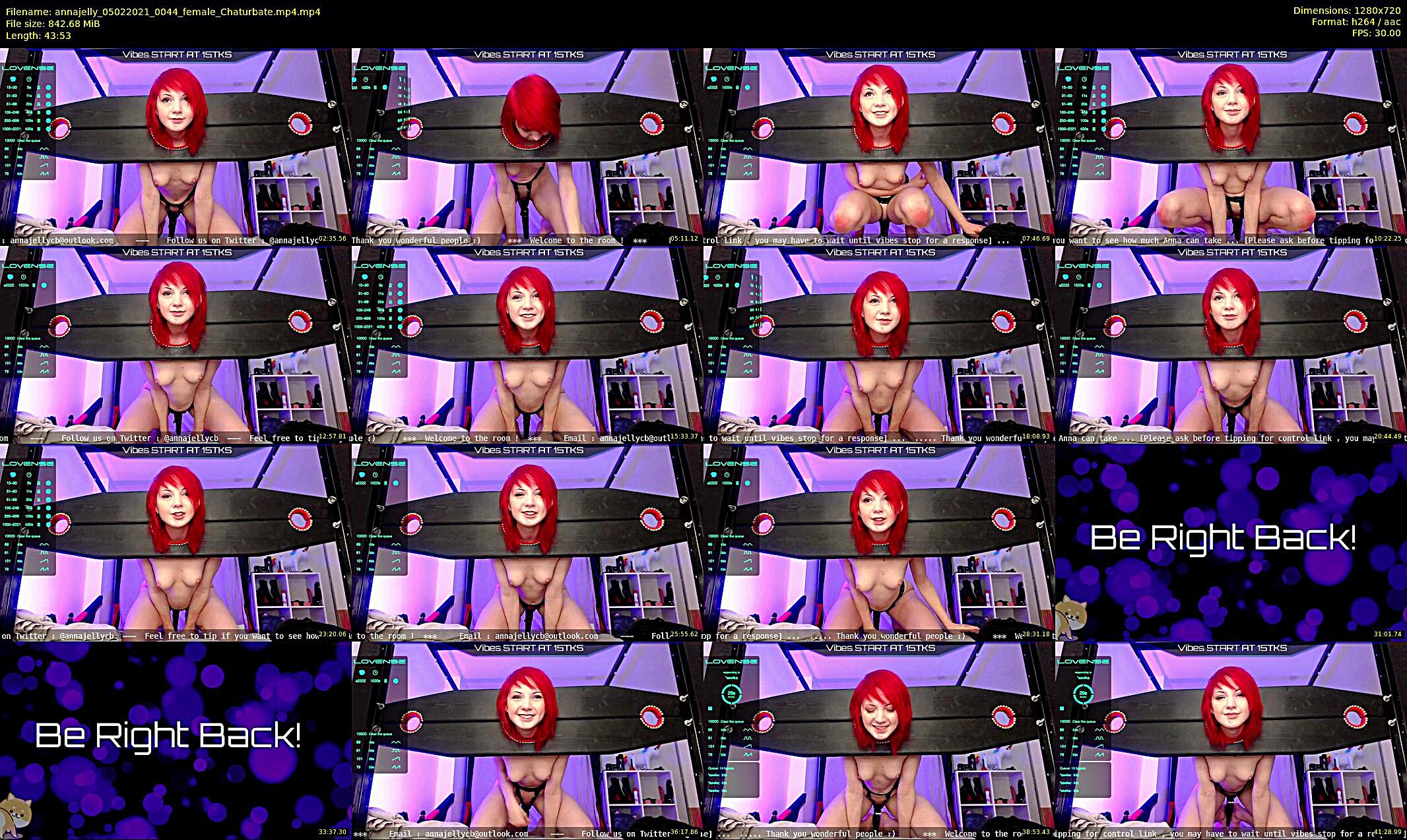 annajelly — 44 minute Chaturbate couple cam show recording, 720p, Feb 5, 2021