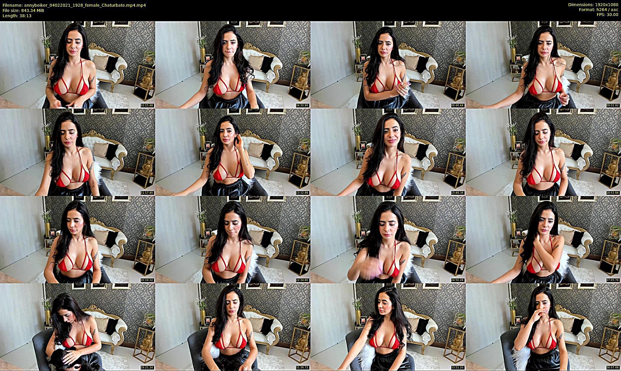 annybeiker — 43 minute Chaturbate female cam show recording, 1080p, Feb 4, 2021