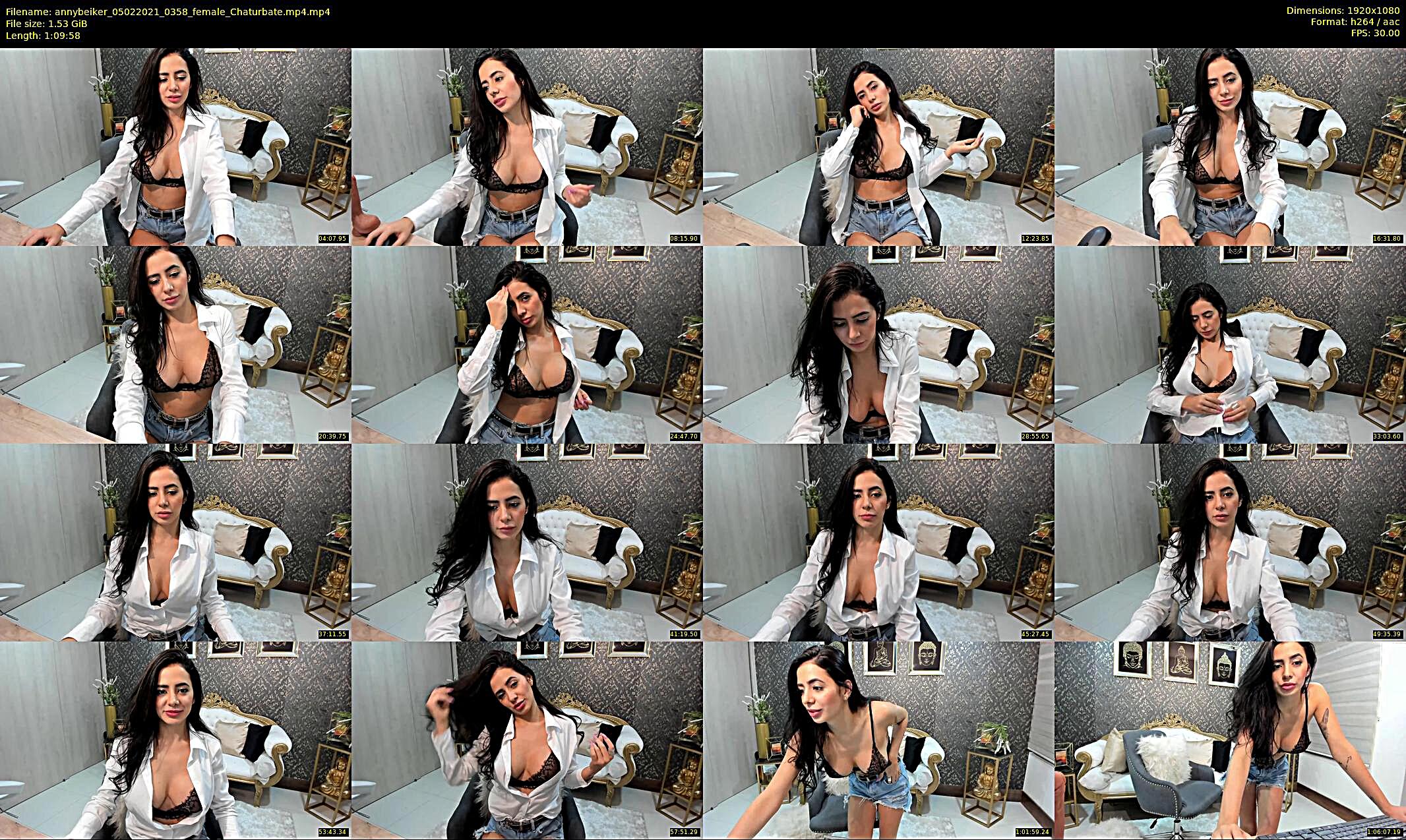 annybeiker — 70 minute Chaturbate female cam show recording, 1080p, Feb 5, 2021