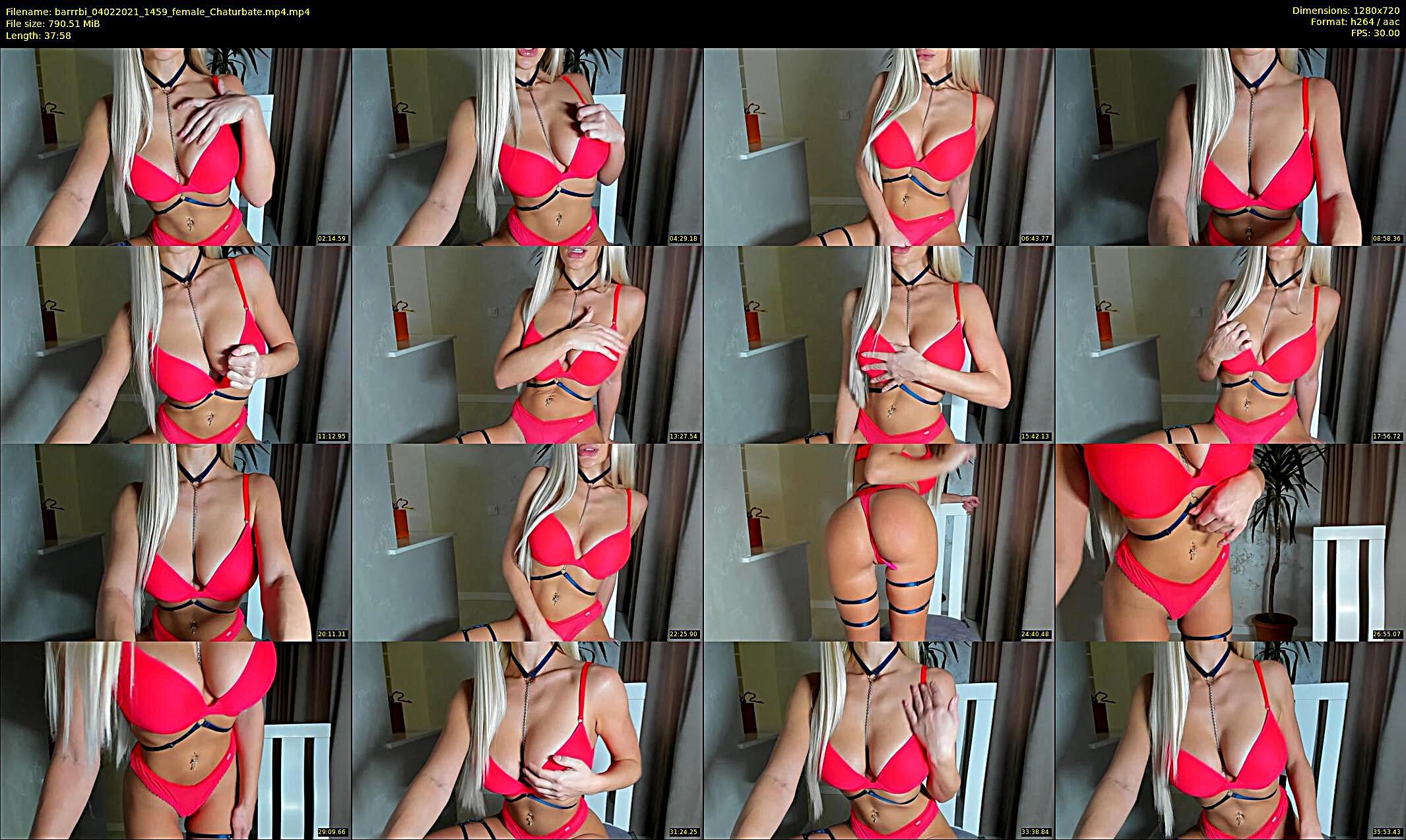 barrrbi — 15 minute Chaturbate female cam show recording, 720p, Feb 4, 2021