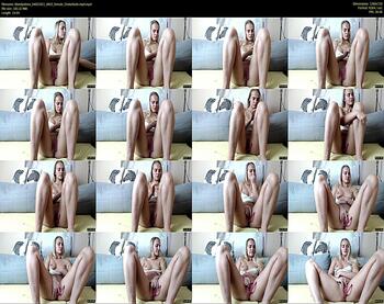 blondyelena — 20 minute Chaturbate female cam show recording, 720p, Feb 4, 2021