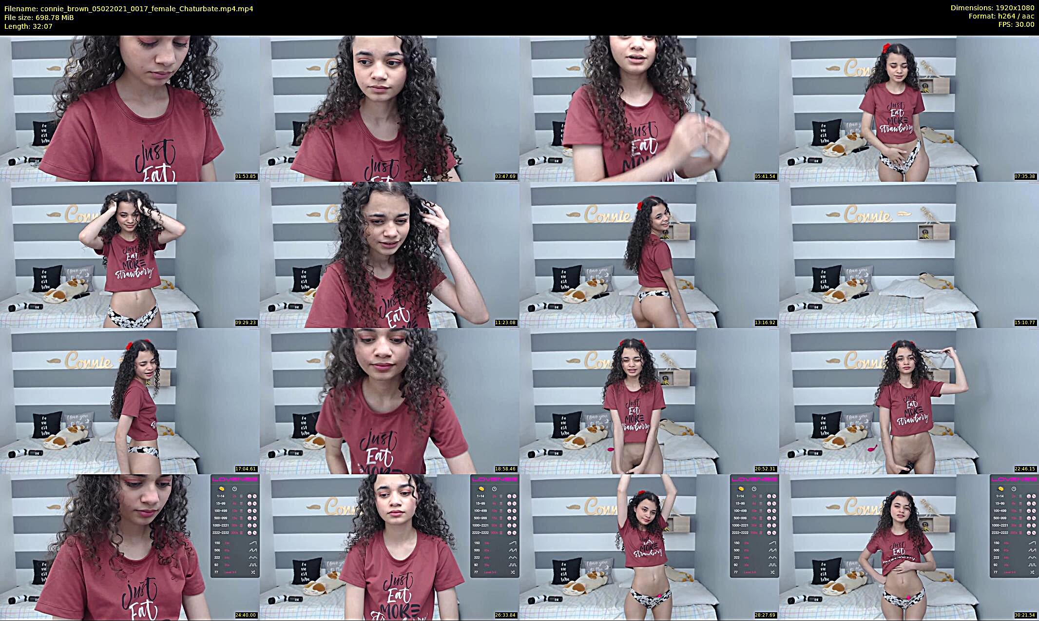 connie_brown — 33 minute Chaturbate female cam show recording, 1080p, Feb 5, 2021