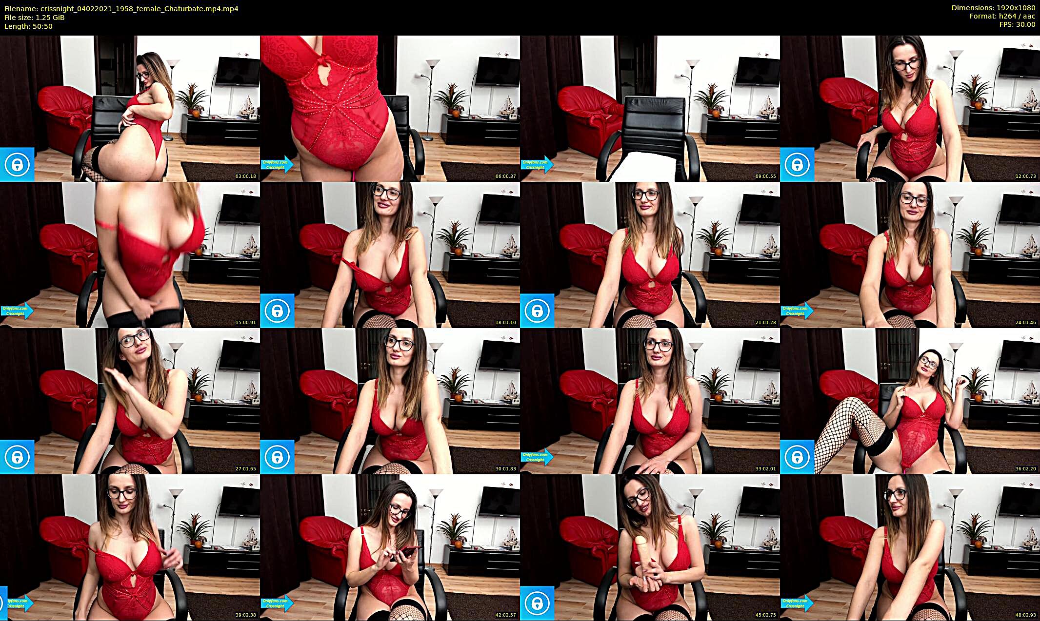 crissnight — 51 minute Chaturbate female cam show recording, 1080p, Feb 4, 2021