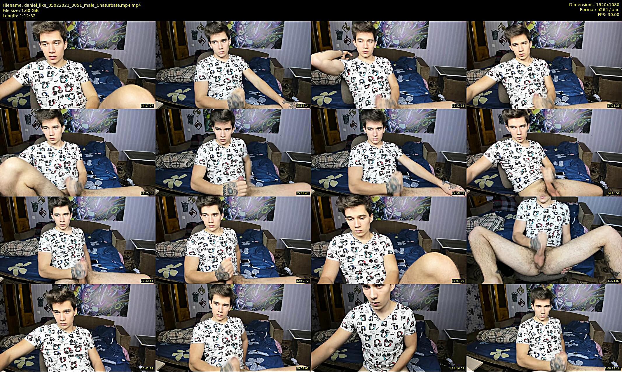 daniel_like — 73 minute Chaturbate male cam show recording, 1080p, Feb 5, 2021