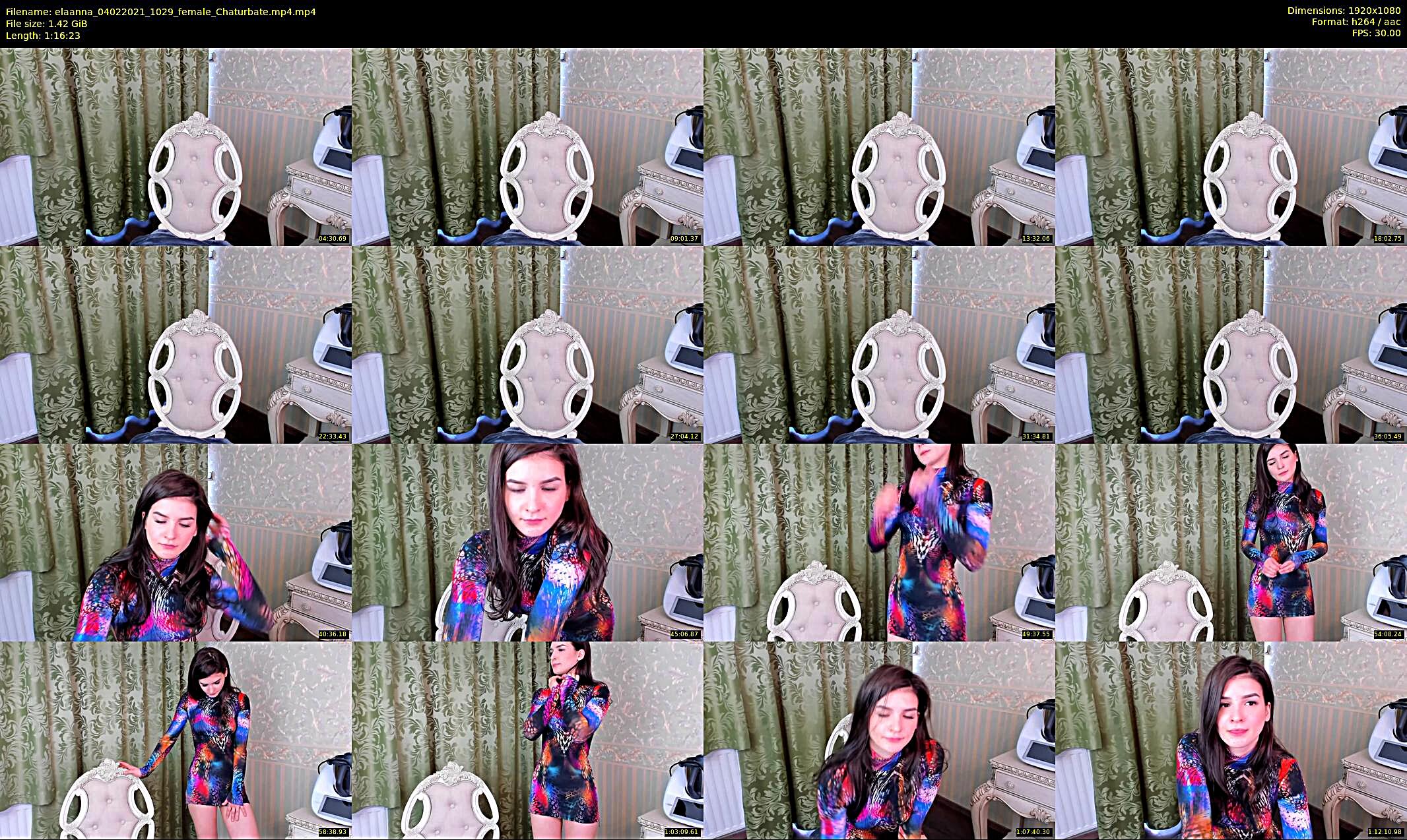 elaanna — 77 minute Chaturbate female cam show recording, 1080p, Feb 4, 2021