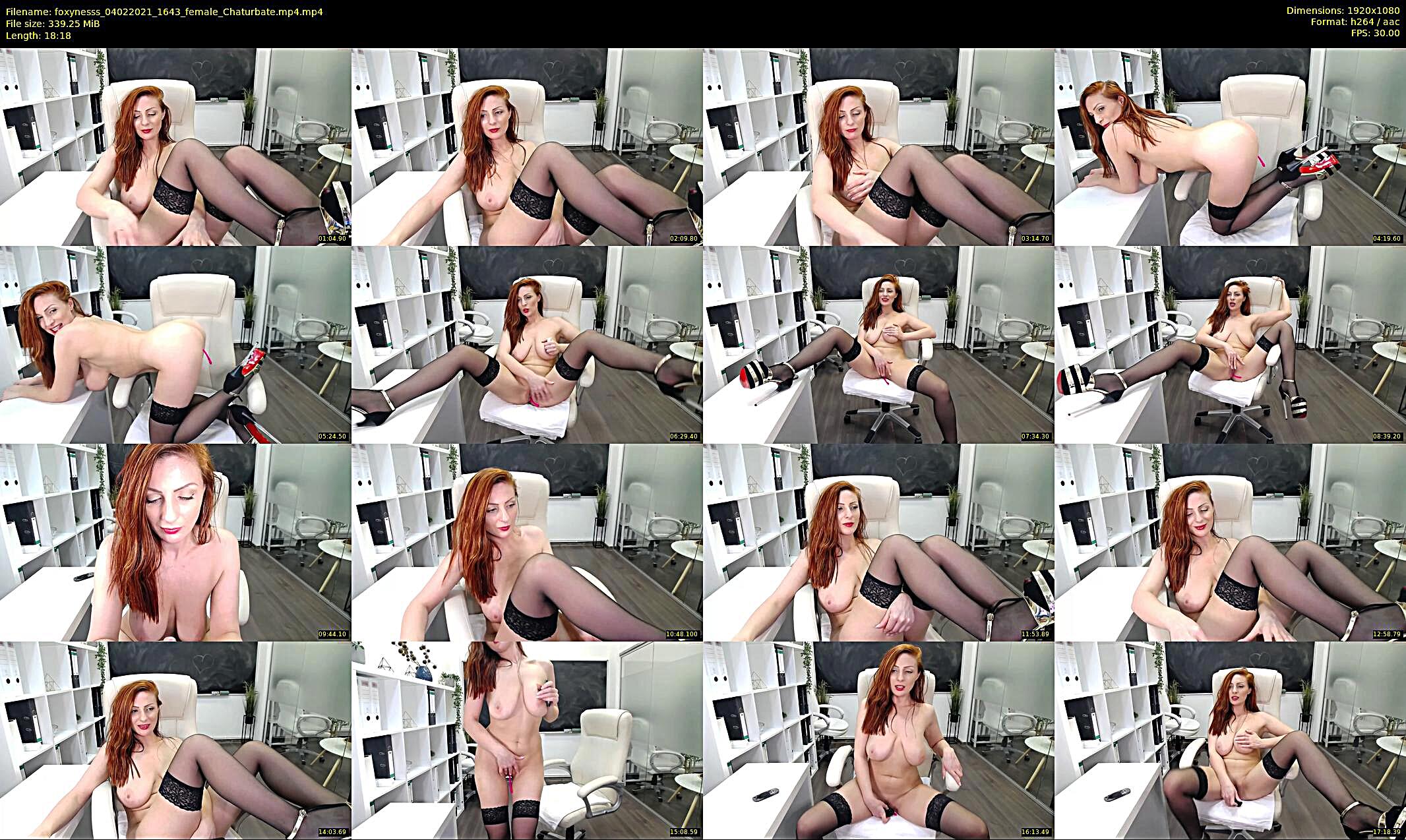 foxynesss — 19 minute Chaturbate female cam show recording, 1080p, Feb 4, 2021