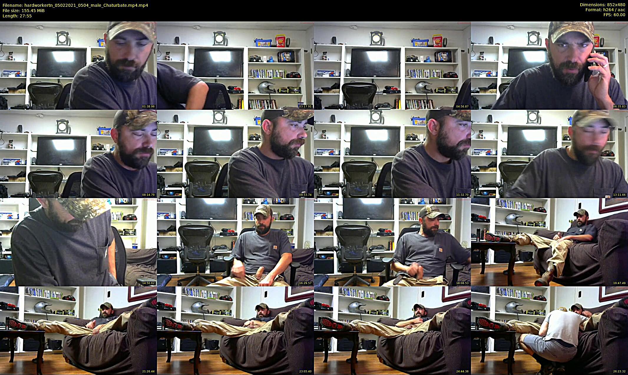 hardworkertn — 28 minute Chaturbate male cam show recording, 480p, Feb 5, 2021