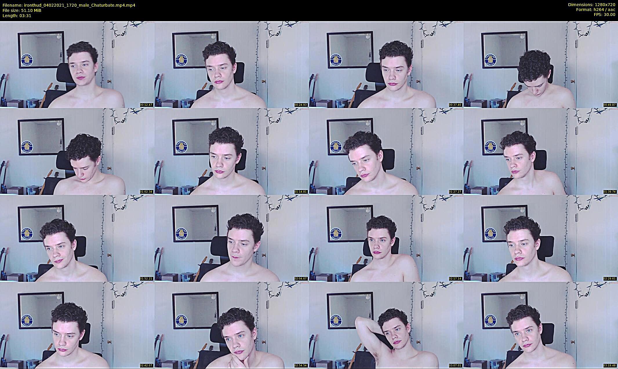 ironthud — 4 minute Chaturbate male cam show recording, 720p, Feb 4, 2021