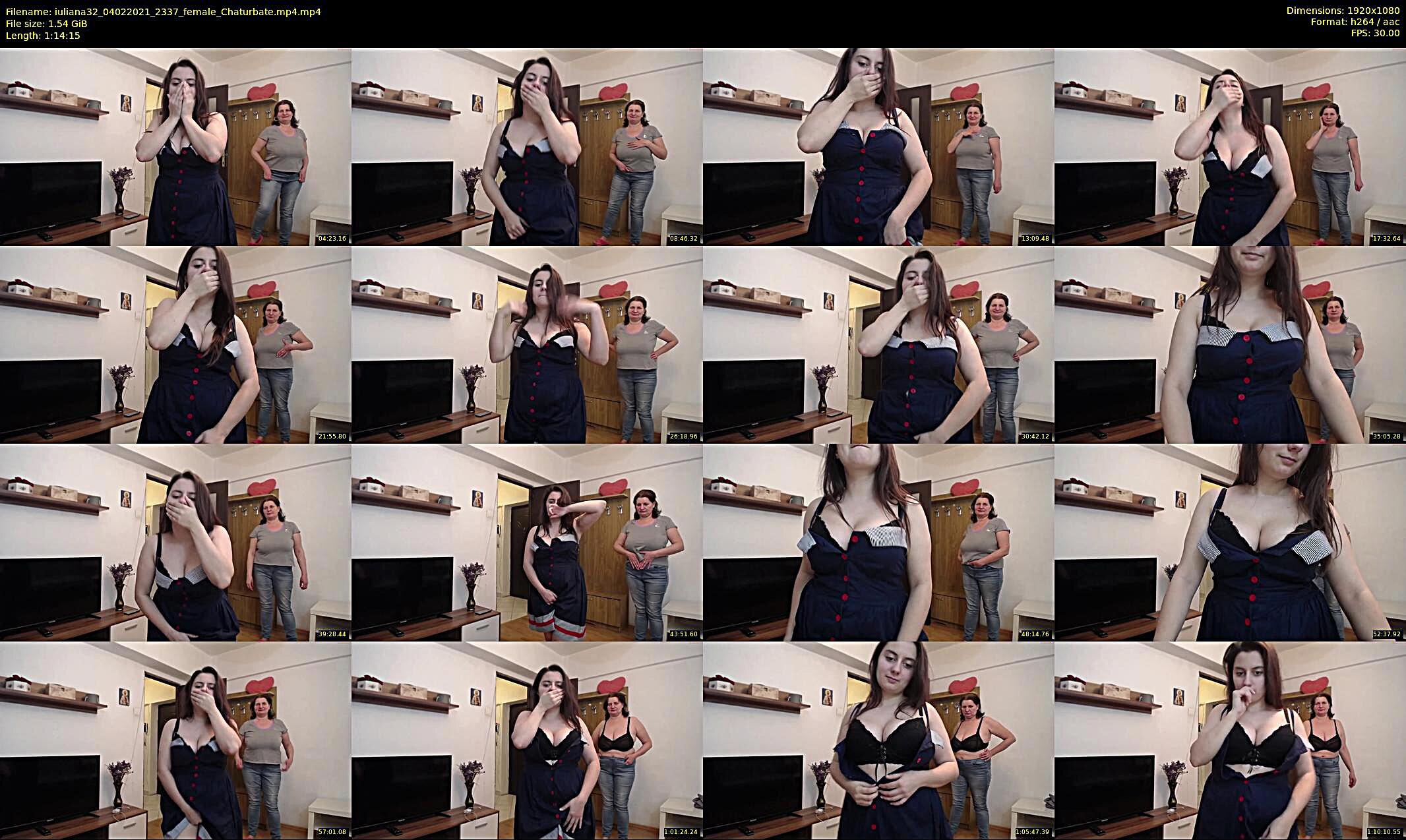 iuliana32 — 75 minute Chaturbate couple cam show recording, 1080p, Feb 4, 2021