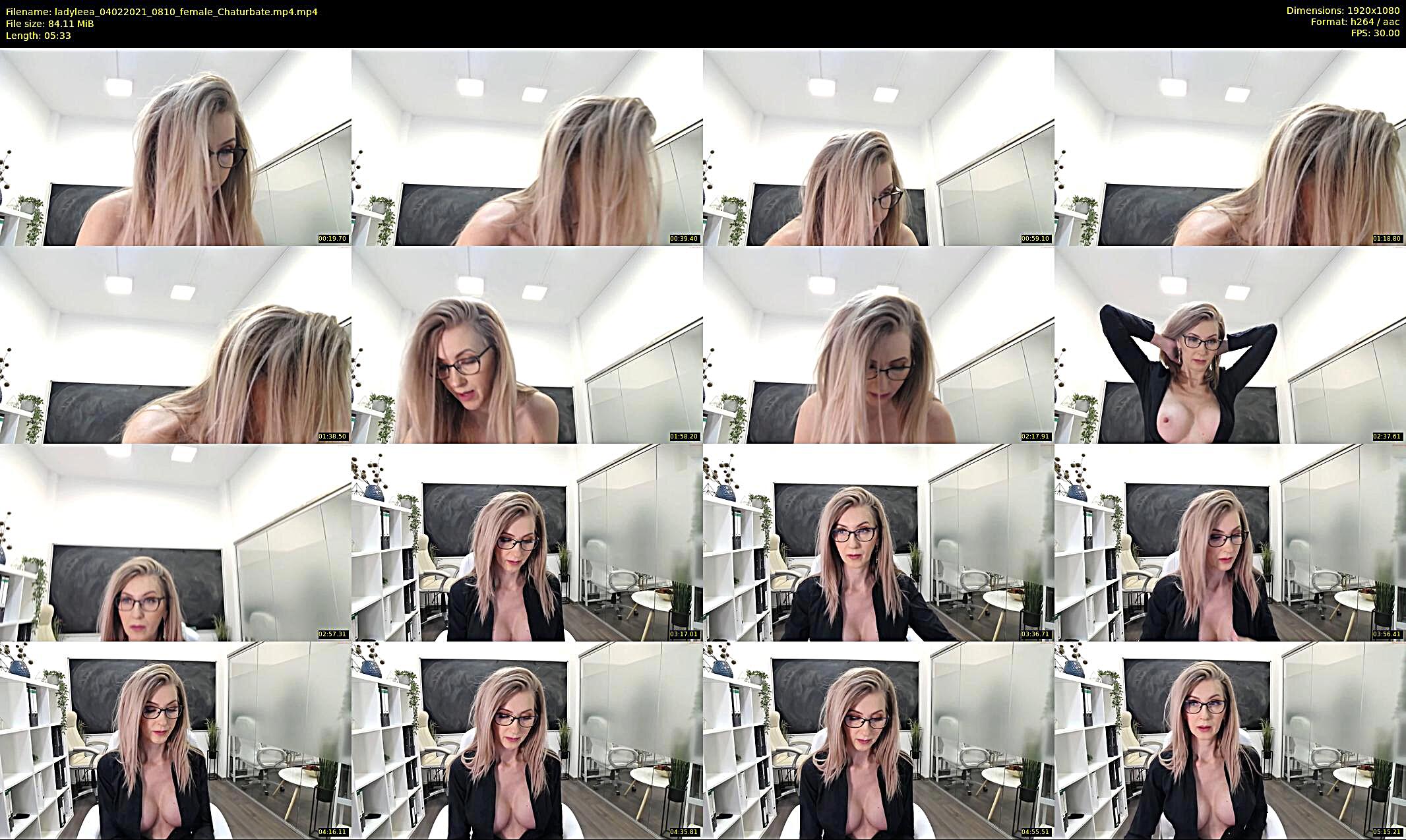 ladyleea — 6 minute Chaturbate female cam show recording, 1080p, Feb 4, 2021