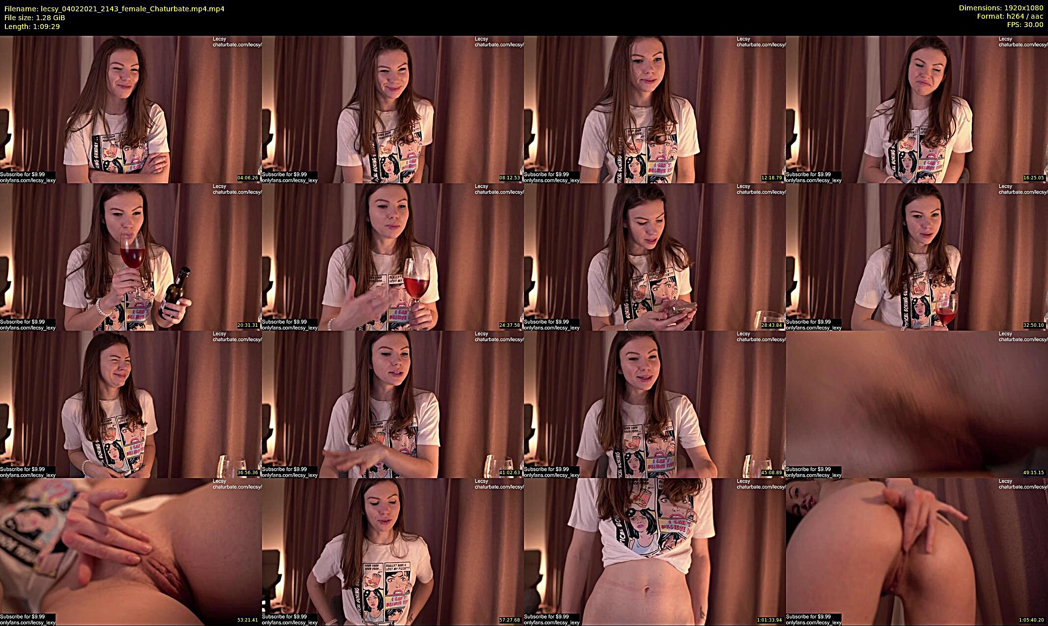 lecsy — 70 minute Chaturbate female cam show recording, 1080p, Feb 4, 2021