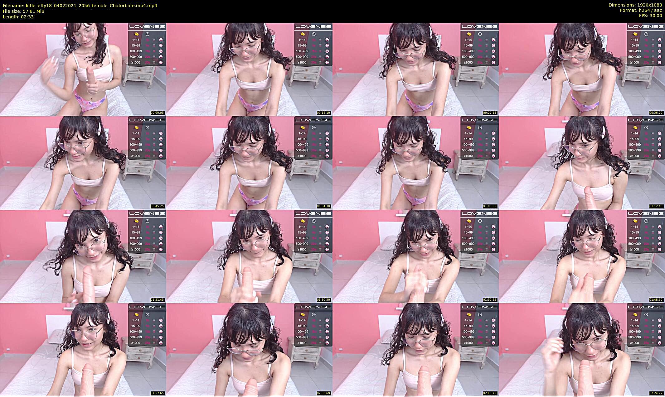 little_effy18 — 3 minute Chaturbate female cam show recording, 1080p, Feb 4, 2021