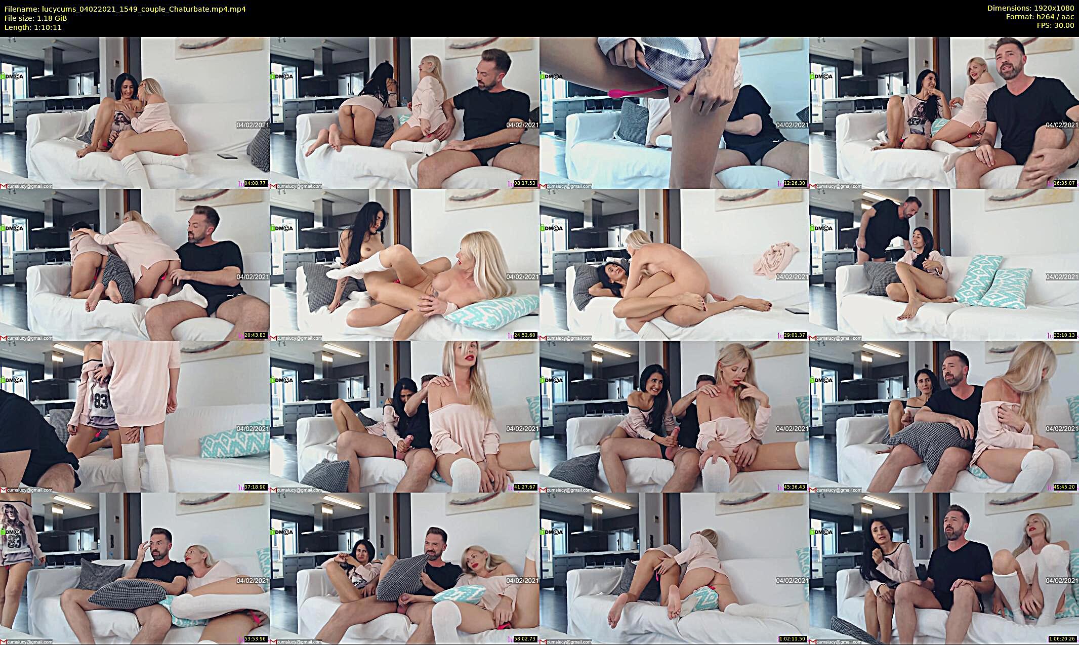 lucycums — 71 minute Chaturbate couple cam show recording, 1080p, Feb 4, 2021