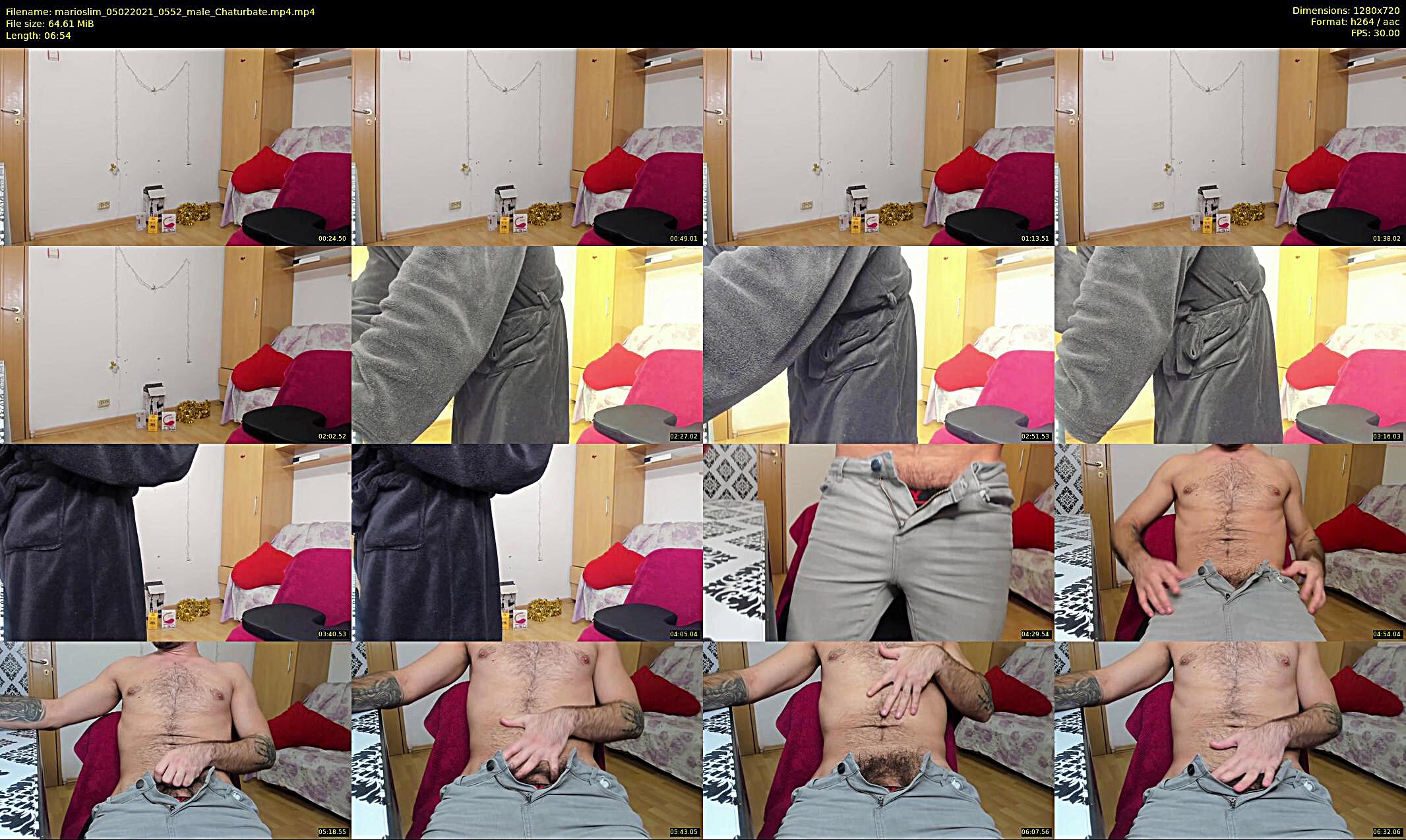 marioslim — 7 minute Chaturbate male cam show recording, 720p, Feb 5, 2021