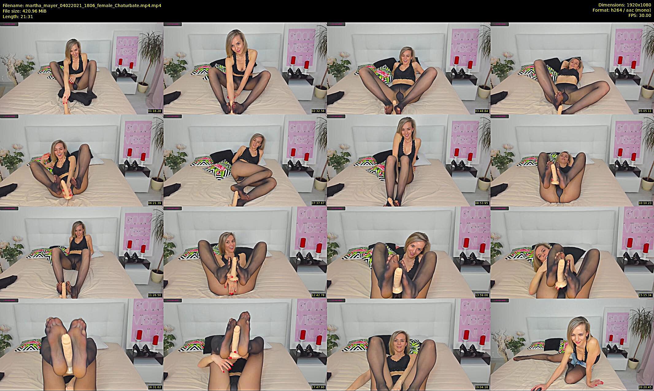 martha_mayer — 13 minute Chaturbate female cam show recording, 1080p, Feb 4, 2021
