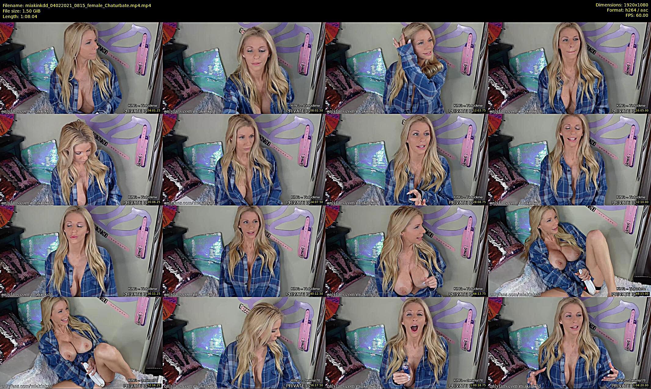 miakinkdd — 69 minute Chaturbate female cam show recording, 1080p, Feb 4, 2021