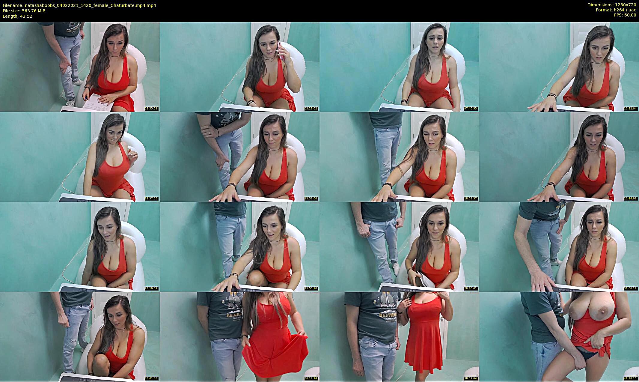natashaboobs — 44 minute Chaturbate female cam show recording, 720p, Feb 4, 2021