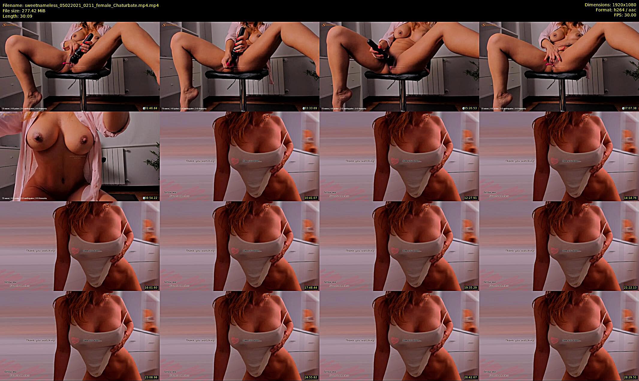 sweetnameless — 31 minute Chaturbate couple cam show recording, 1080p, Feb 5, 2021