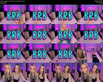 tonsykaprina — 70 minute Chaturbate couple cam show recording, 1080p, Feb 4, 2021