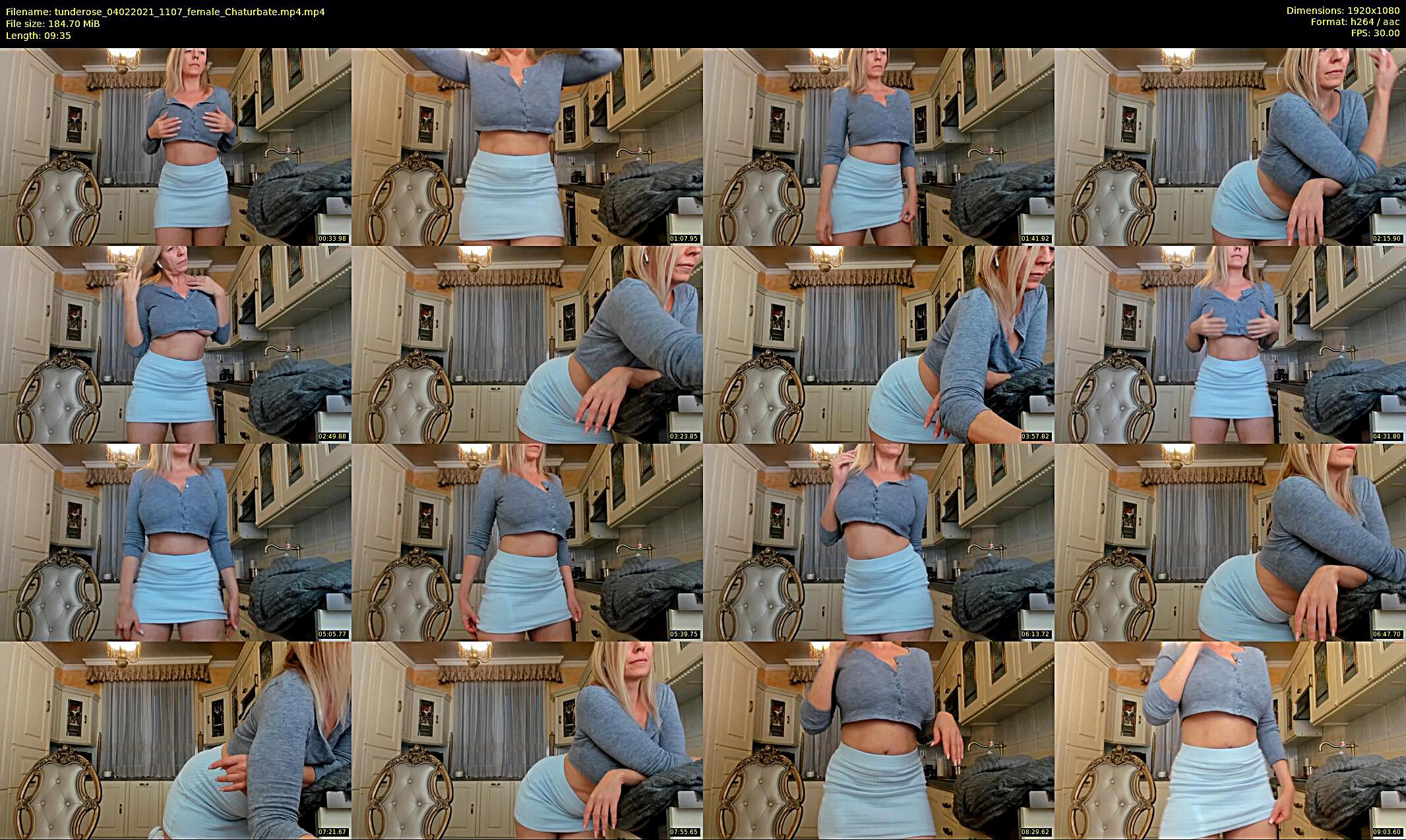 tunderose — 10 minute Chaturbate female cam show recording, 1080p, Feb 4, 2021